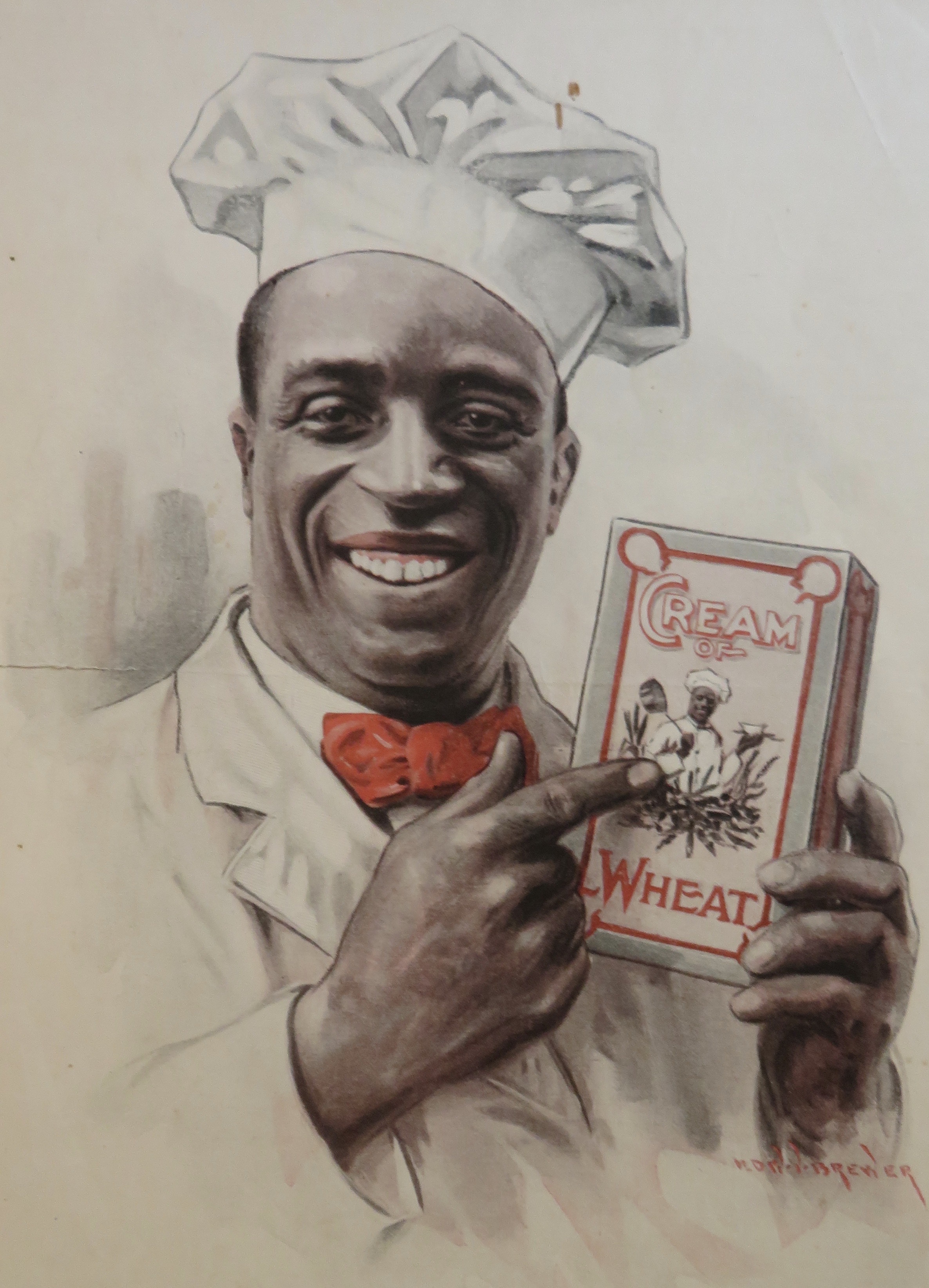 1920 Cream Of Wheat Cereal with Cream Of Wheat Man