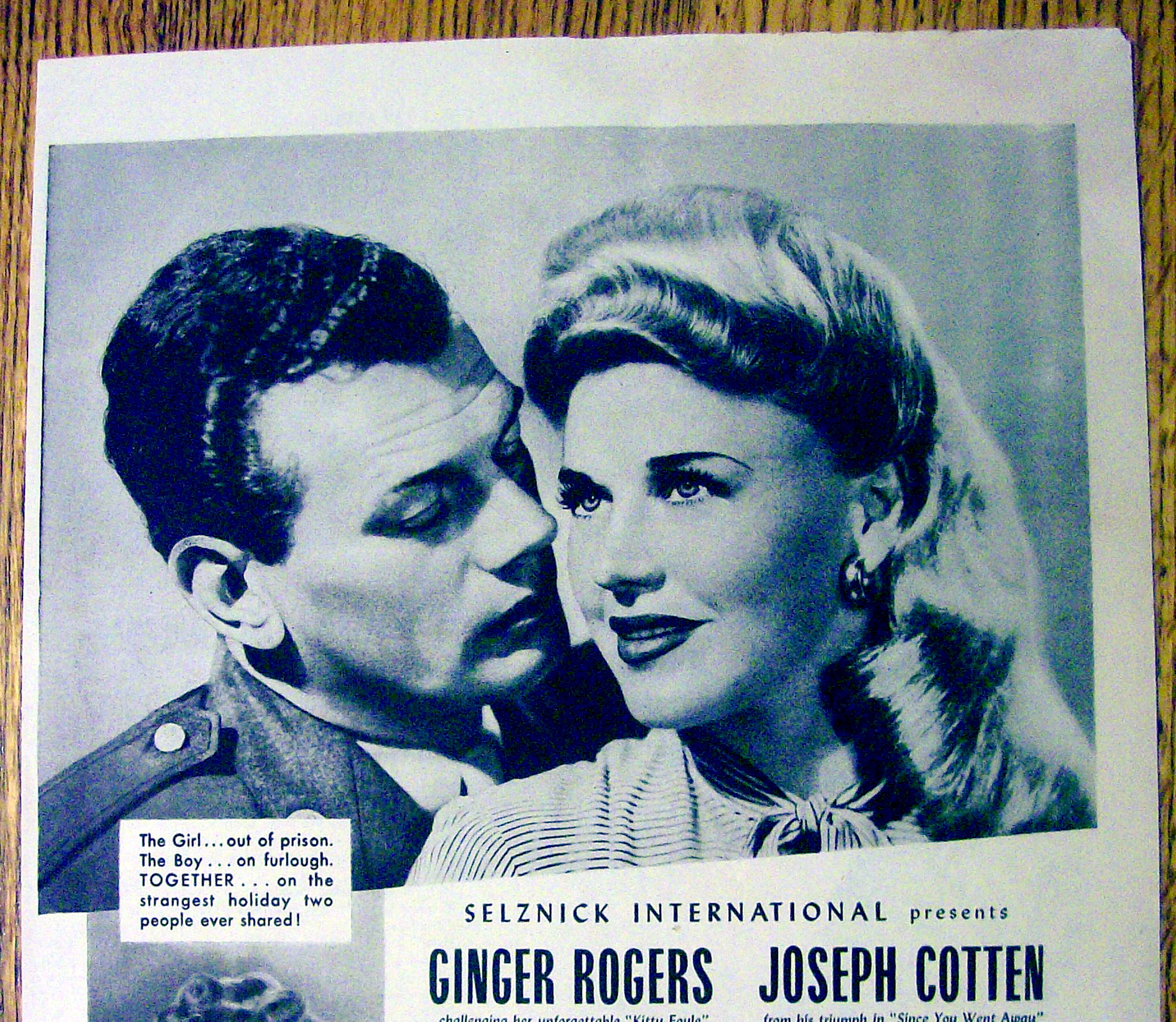 1944 I'll Be Seeing You with Shirley Temple
