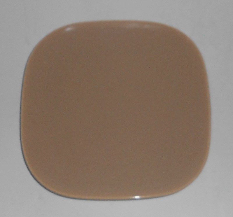 VINTAGE Franciscan Pottery Tiempo Pebble Tan Bread Plate