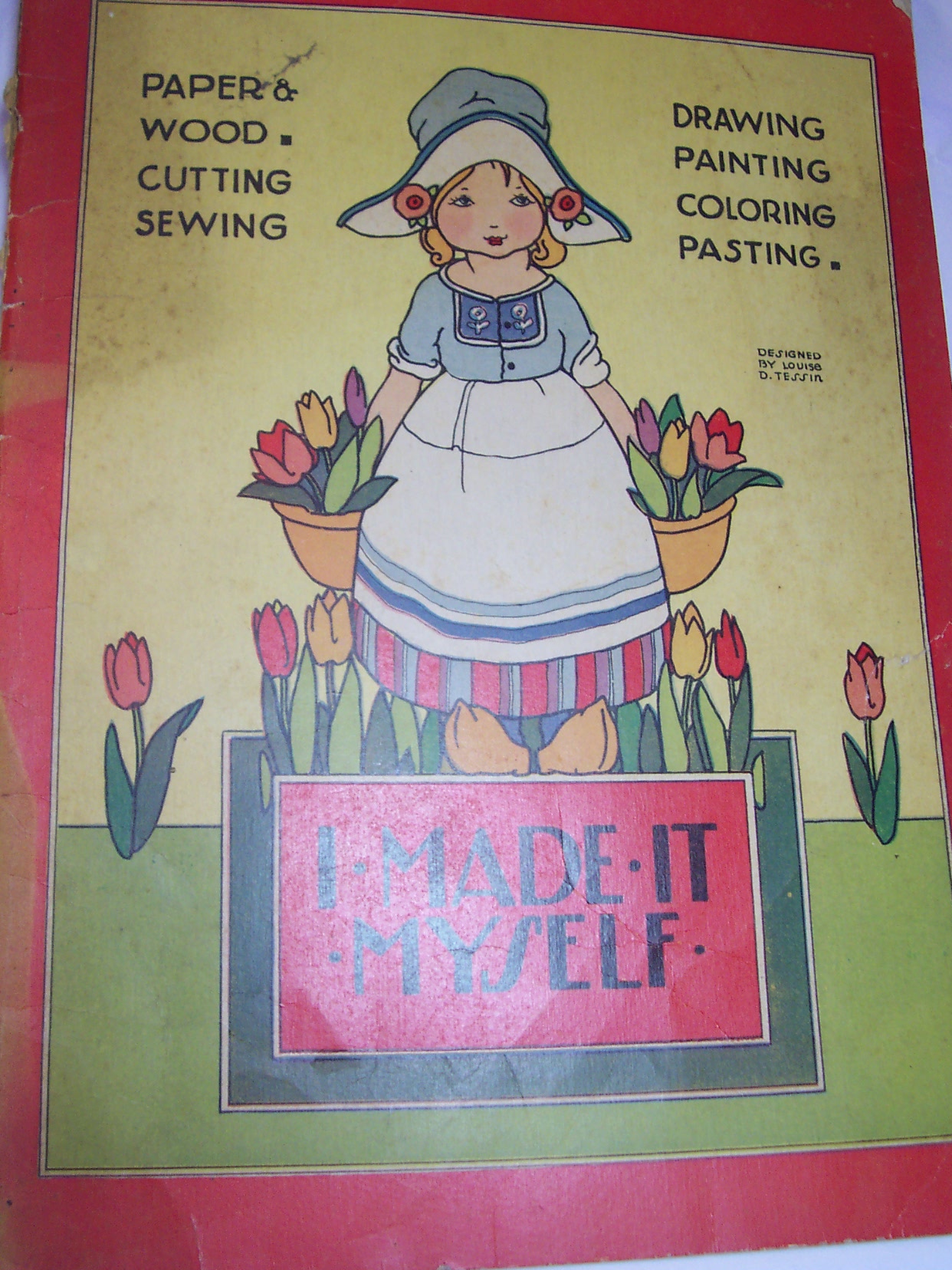 I Made It Myself Children's Book Louse D Tessin 30s to 40s