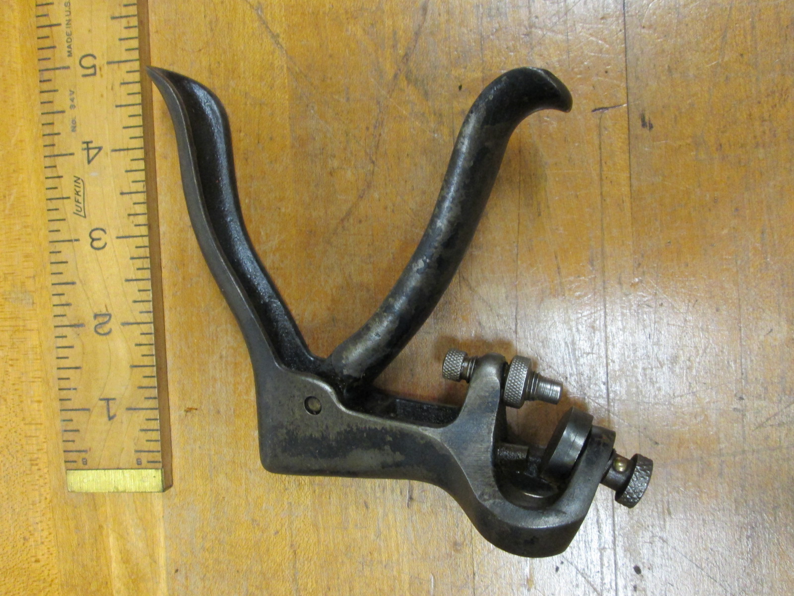 E. C. Stearns Saw Set Pliers Pistol Grip