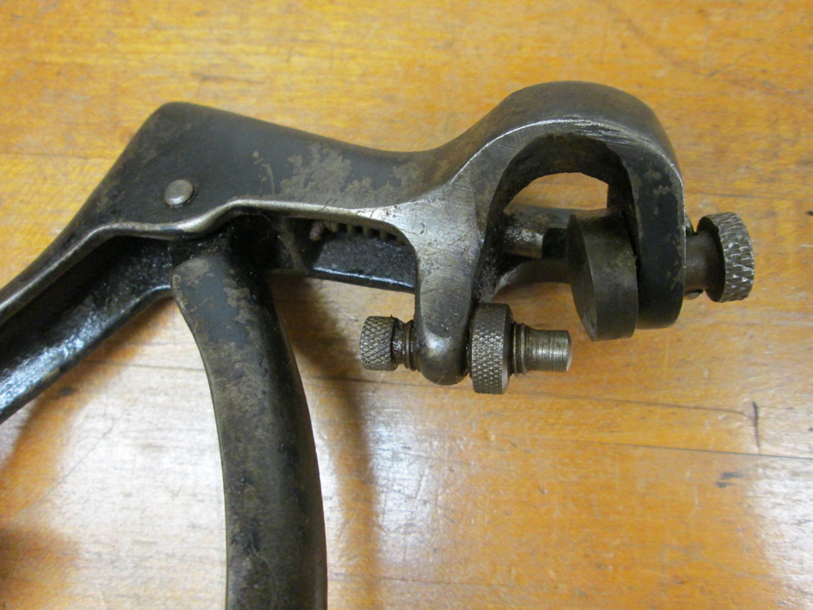 E. C. Stearns Saw Set Pliers Pistol Grip