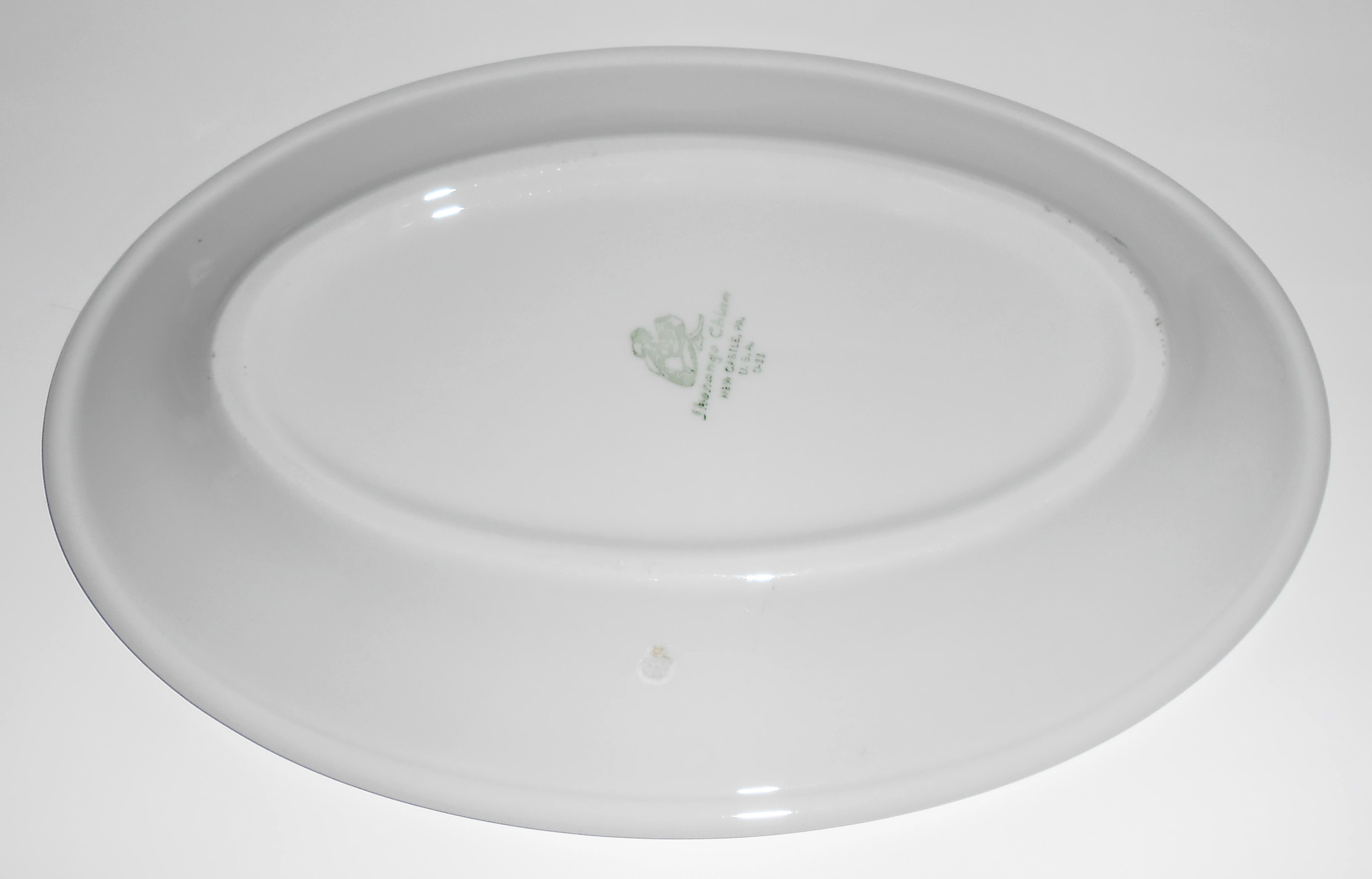 Shenango Restaurant China Large Red Dogwood Platter!