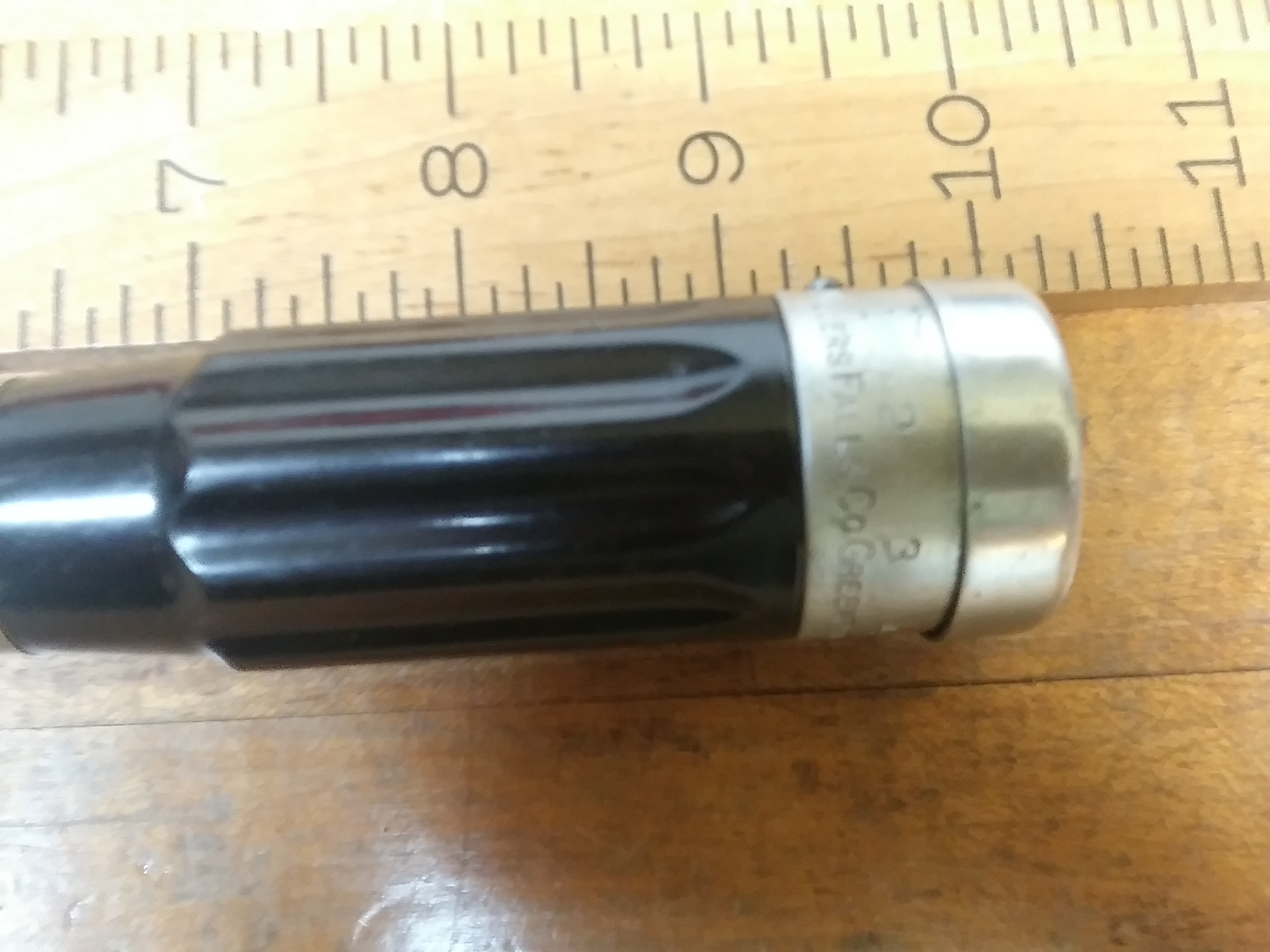 Millers Falls No. 188A Spiral Push Drill w/5 Bits