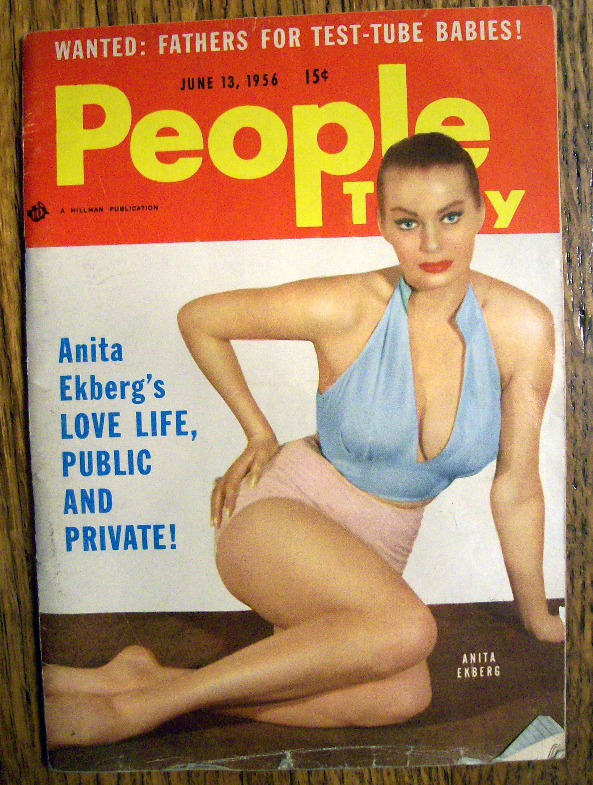 People Today Magazine-June 13, 1956-Anita Ekberg