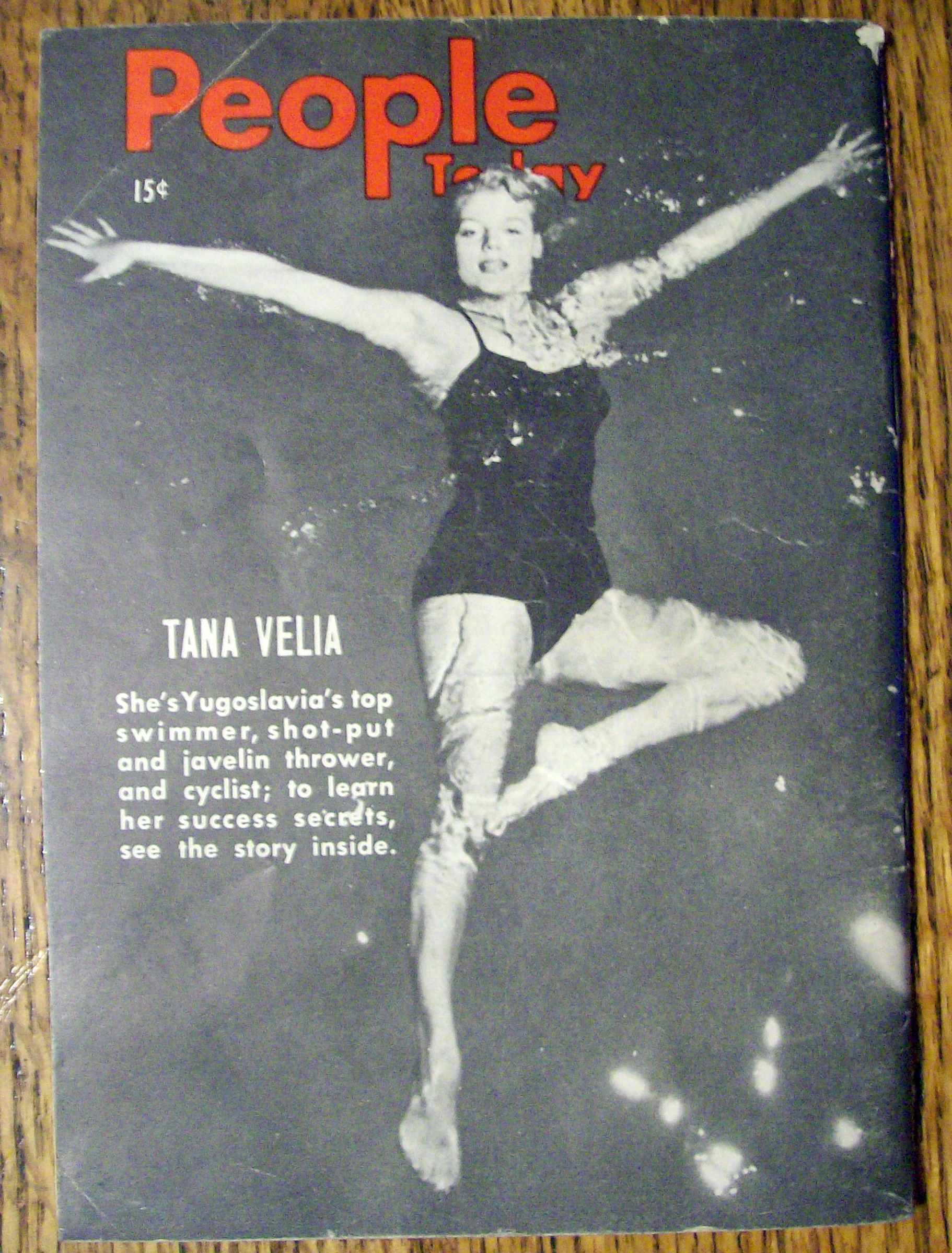 People Today Magazine-June 13, 1956-Anita Ekberg
