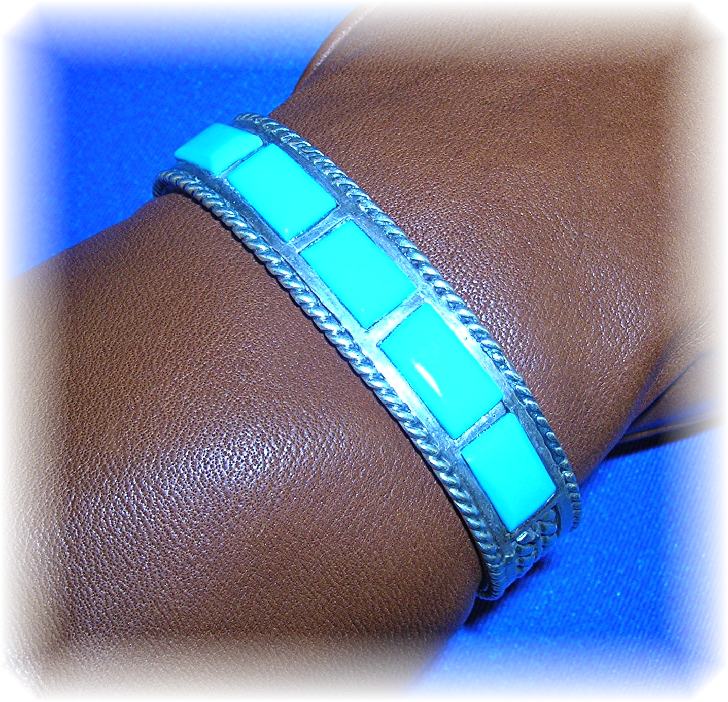 Jackson Pino Sterling Silver Turquoise Bracelet