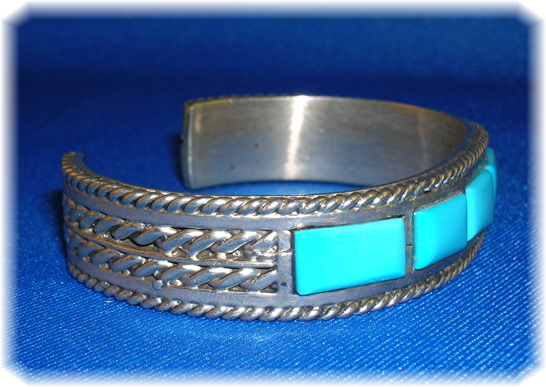 Jackson Pino Sterling Silver Turquoise Bracelet