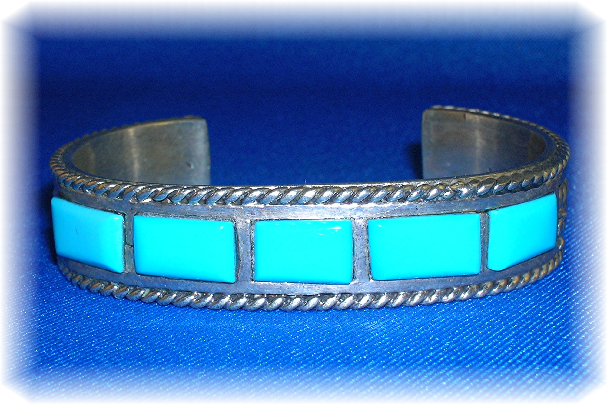 Jackson Pino Sterling Silver Turquoise Bracelet