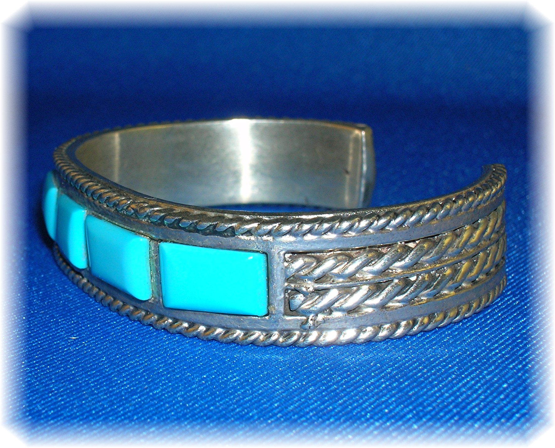 Jackson Pino Sterling Silver Turquoise Bracelet