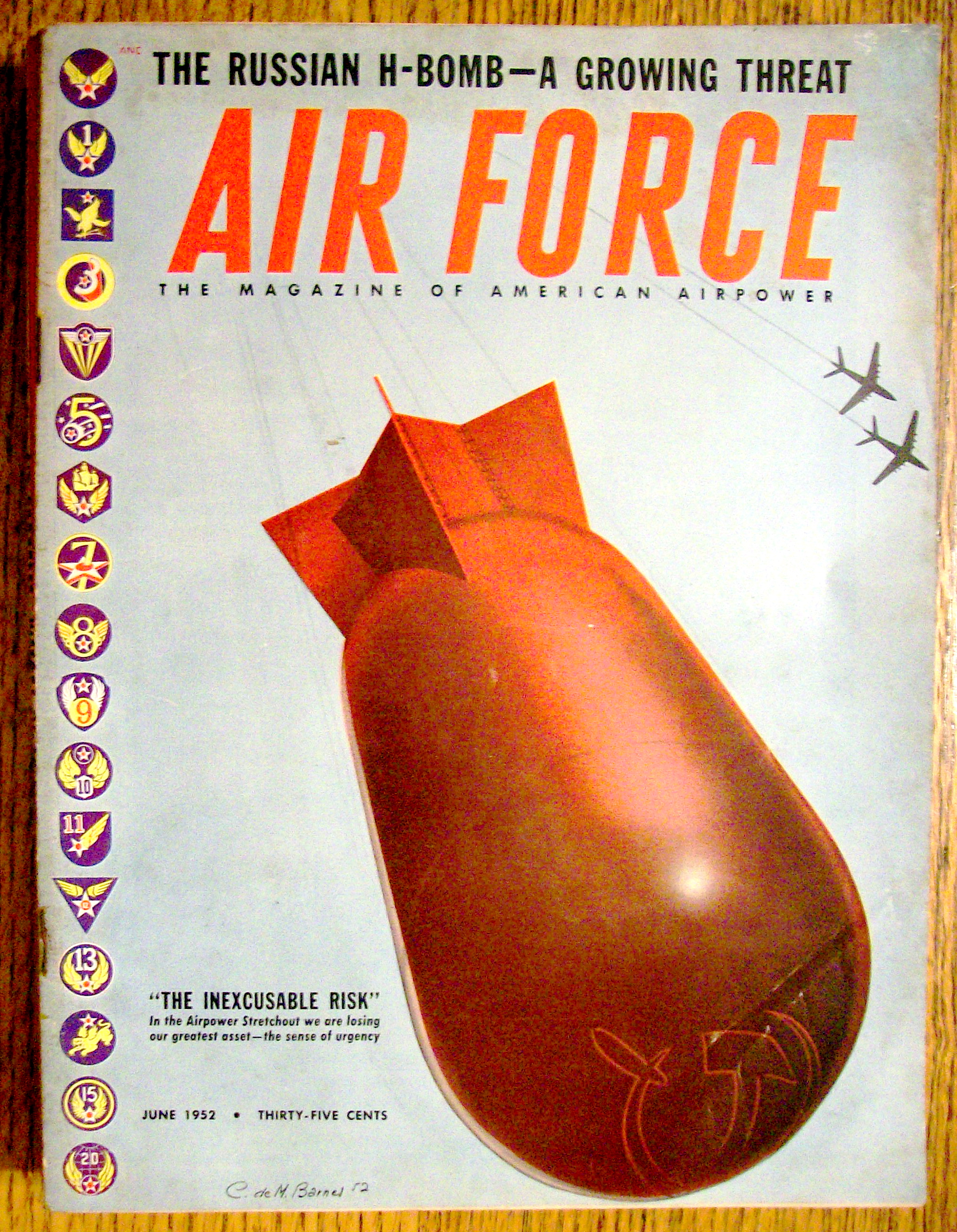 Air Force Magazine June 1952 Russian H Bomb