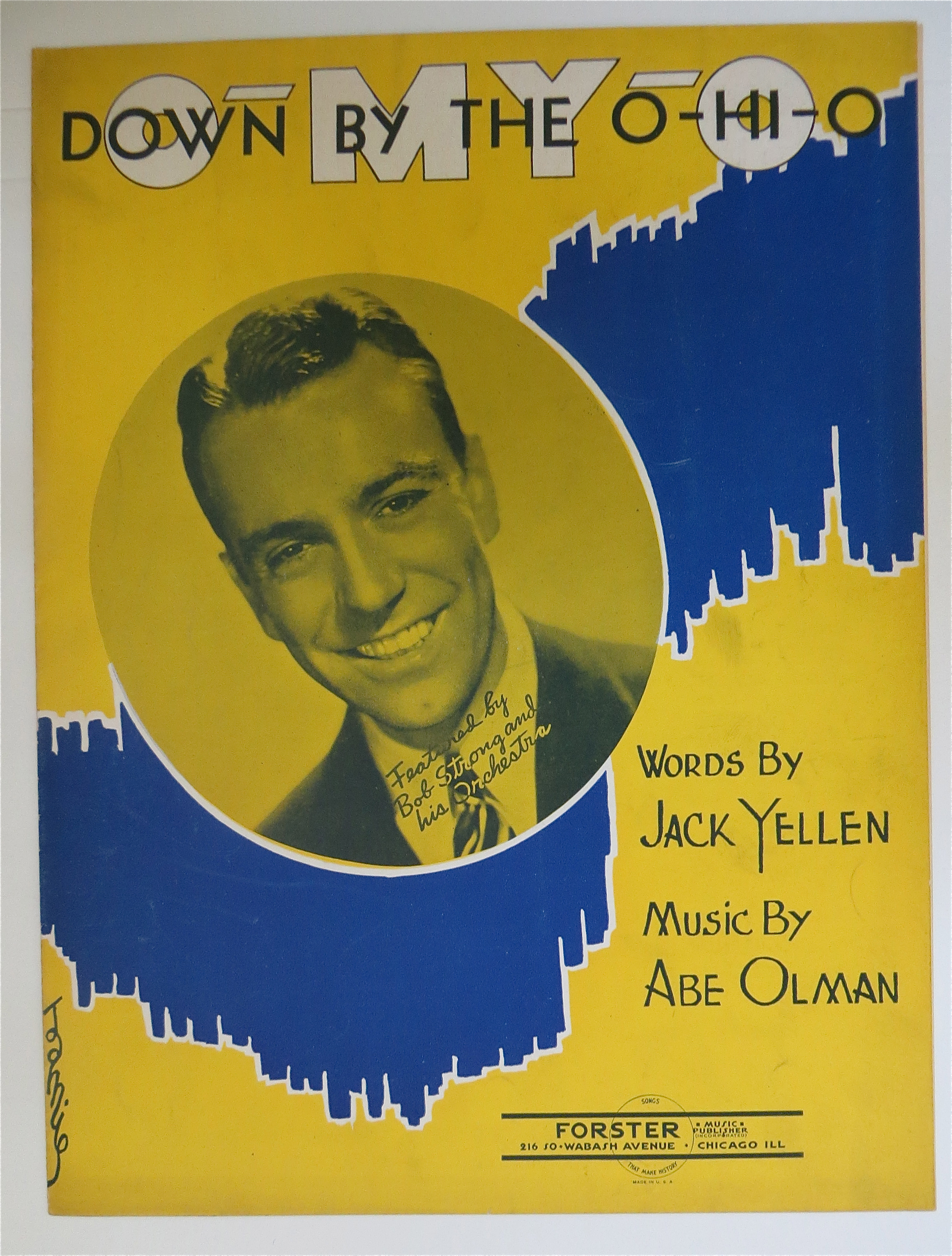1940 Down By The Ohio By Jack Yellen & Abe Olman