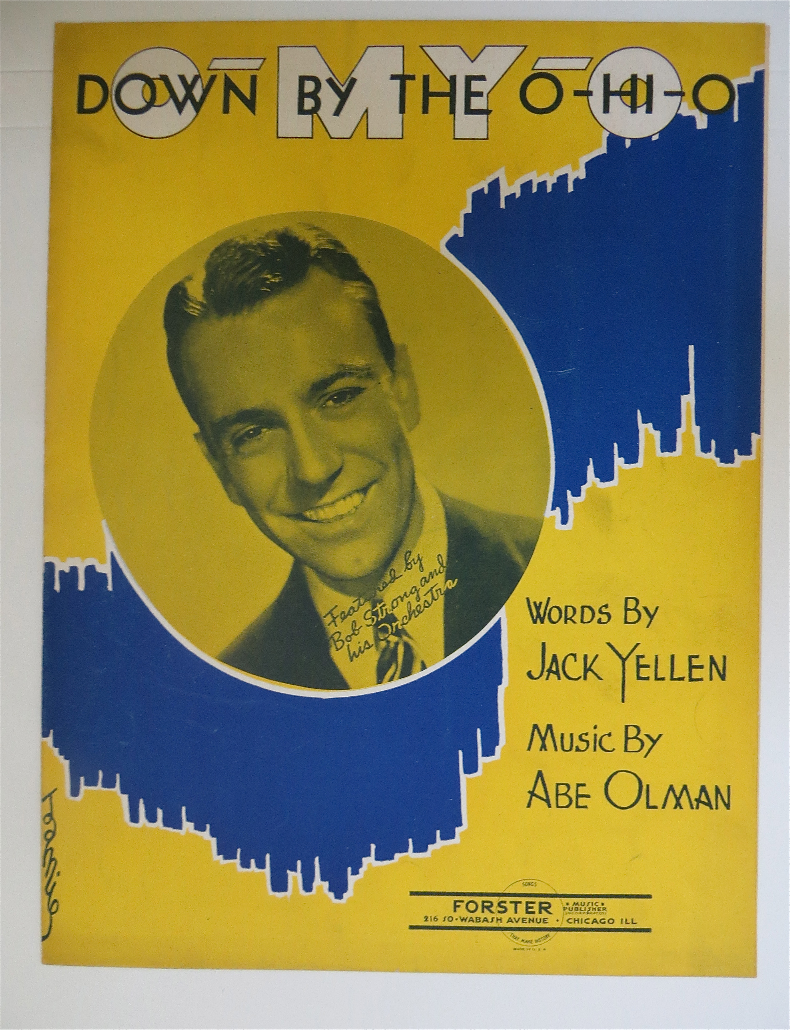 1940 Down By The Ohio By Jack Yellen & Abe Olman