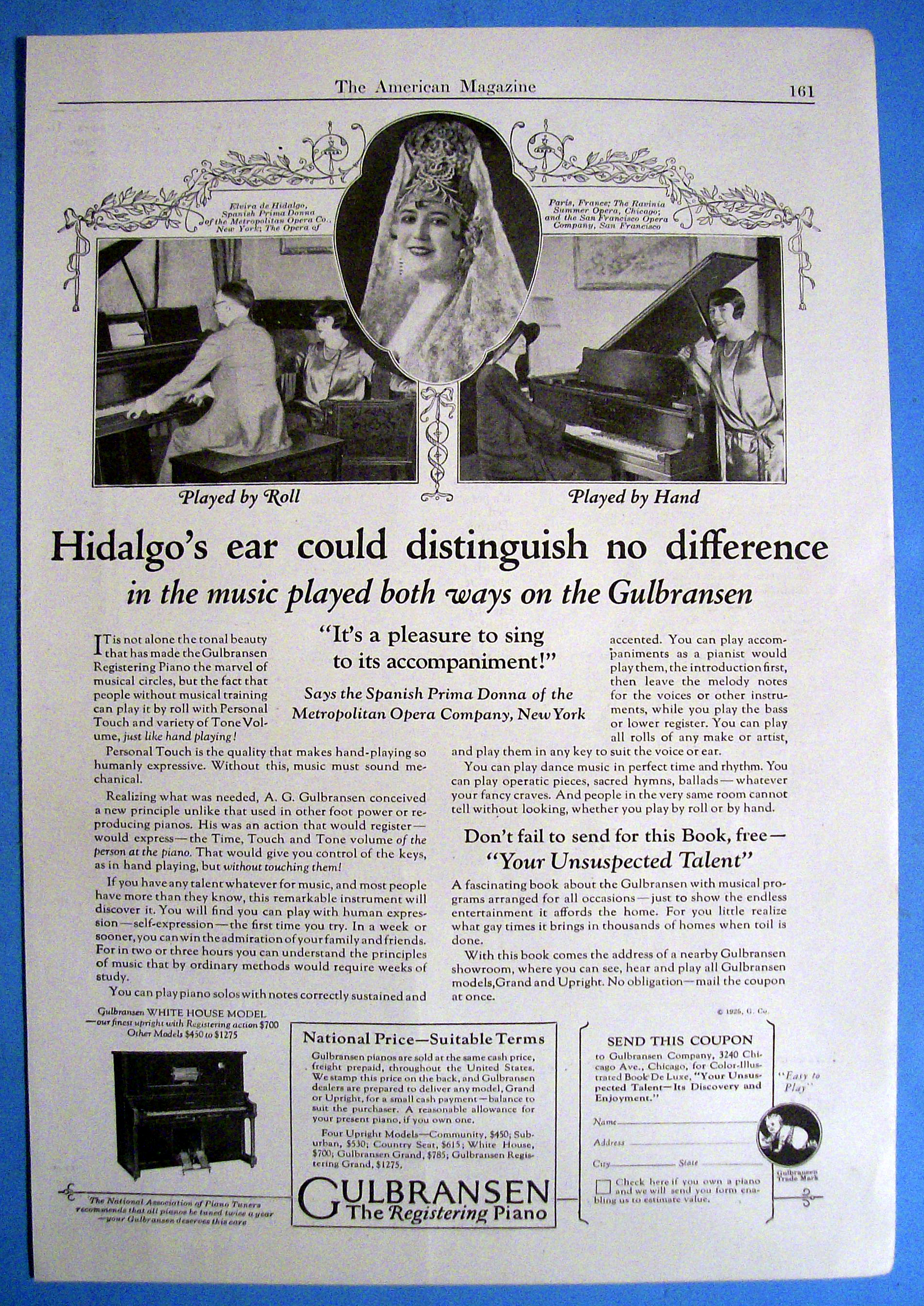 Vintage Ad: 1926 Gulbransen Registering Piano