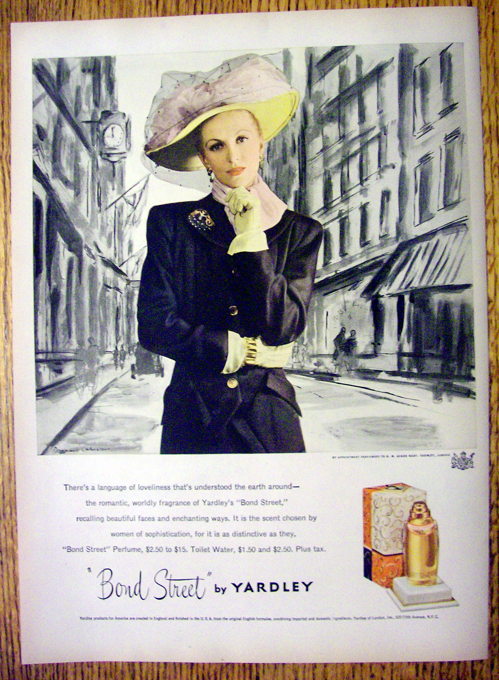 1947 Yardley Bond Street