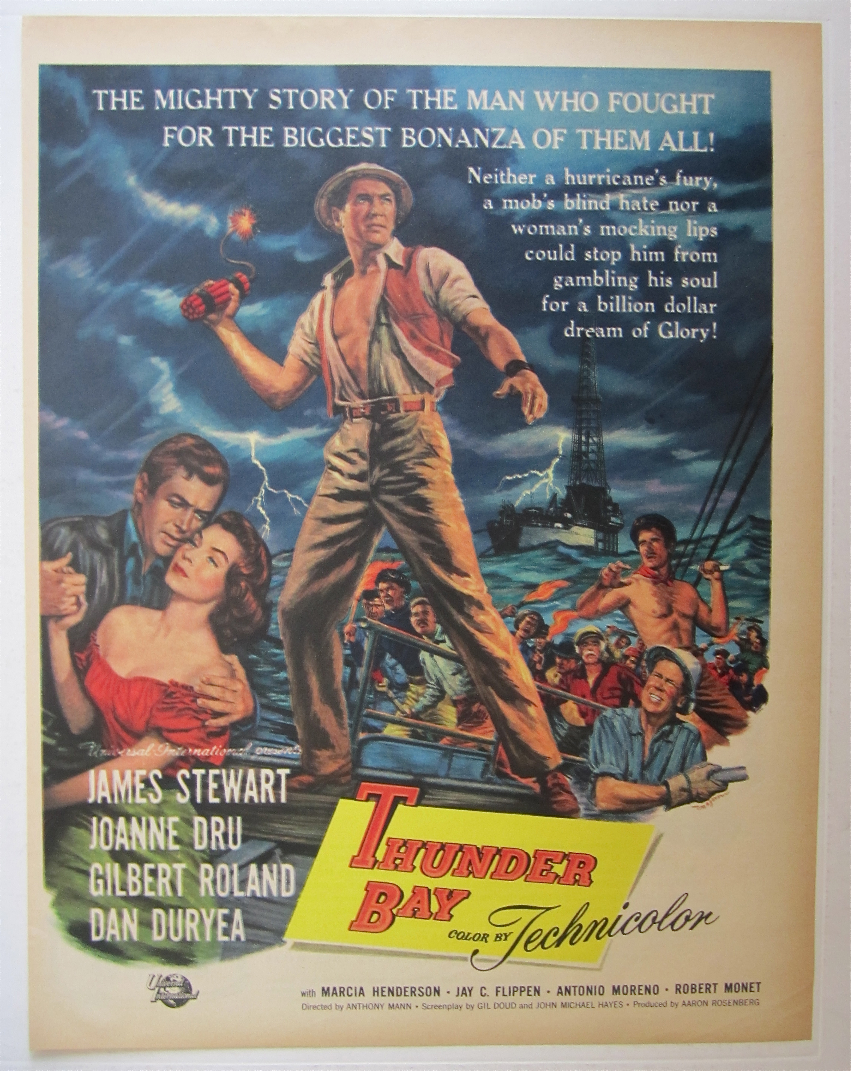 1953 Thunder Bay with James Stewart & Joanne Dru