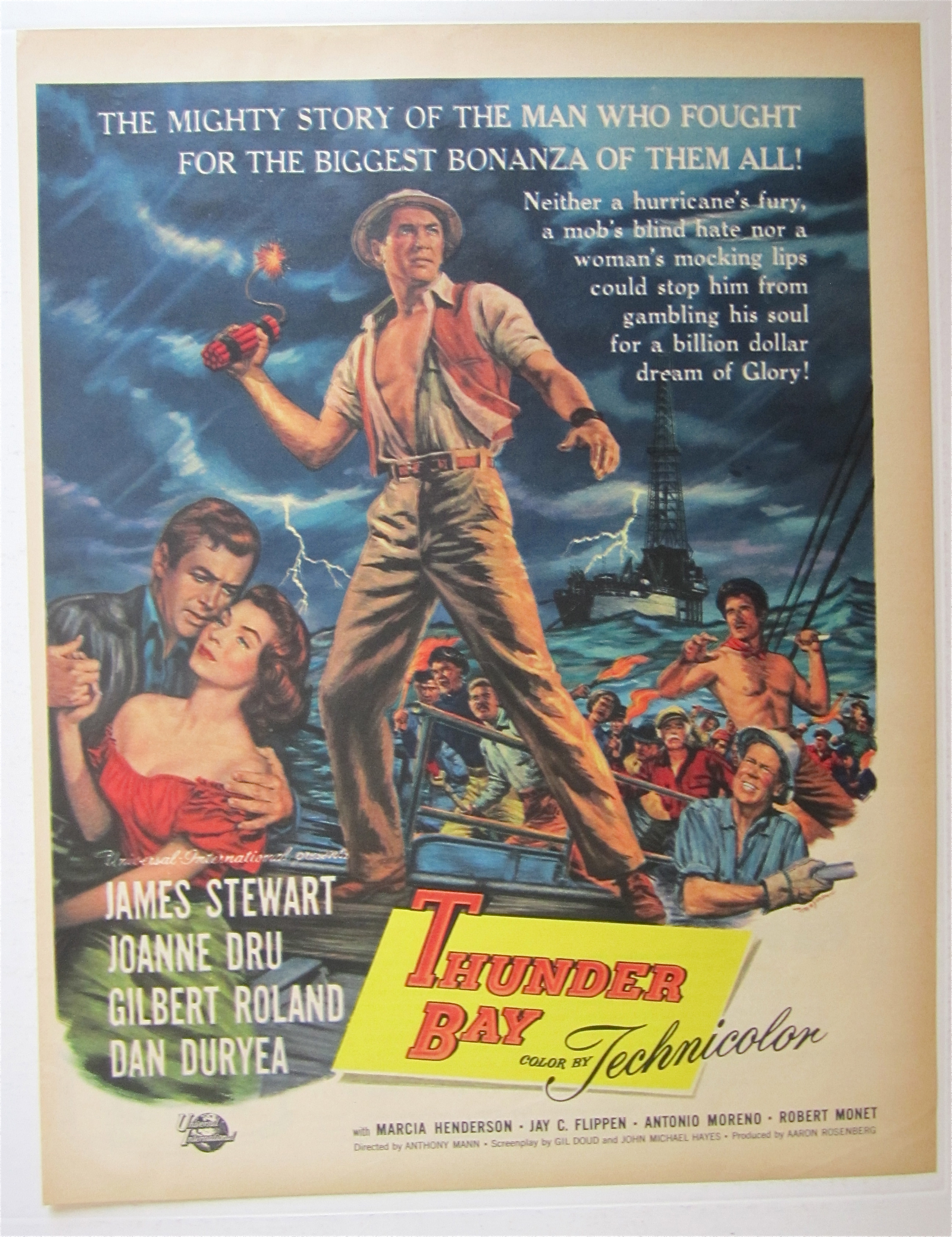 1953 Thunder Bay with James Stewart & Joanne Dru