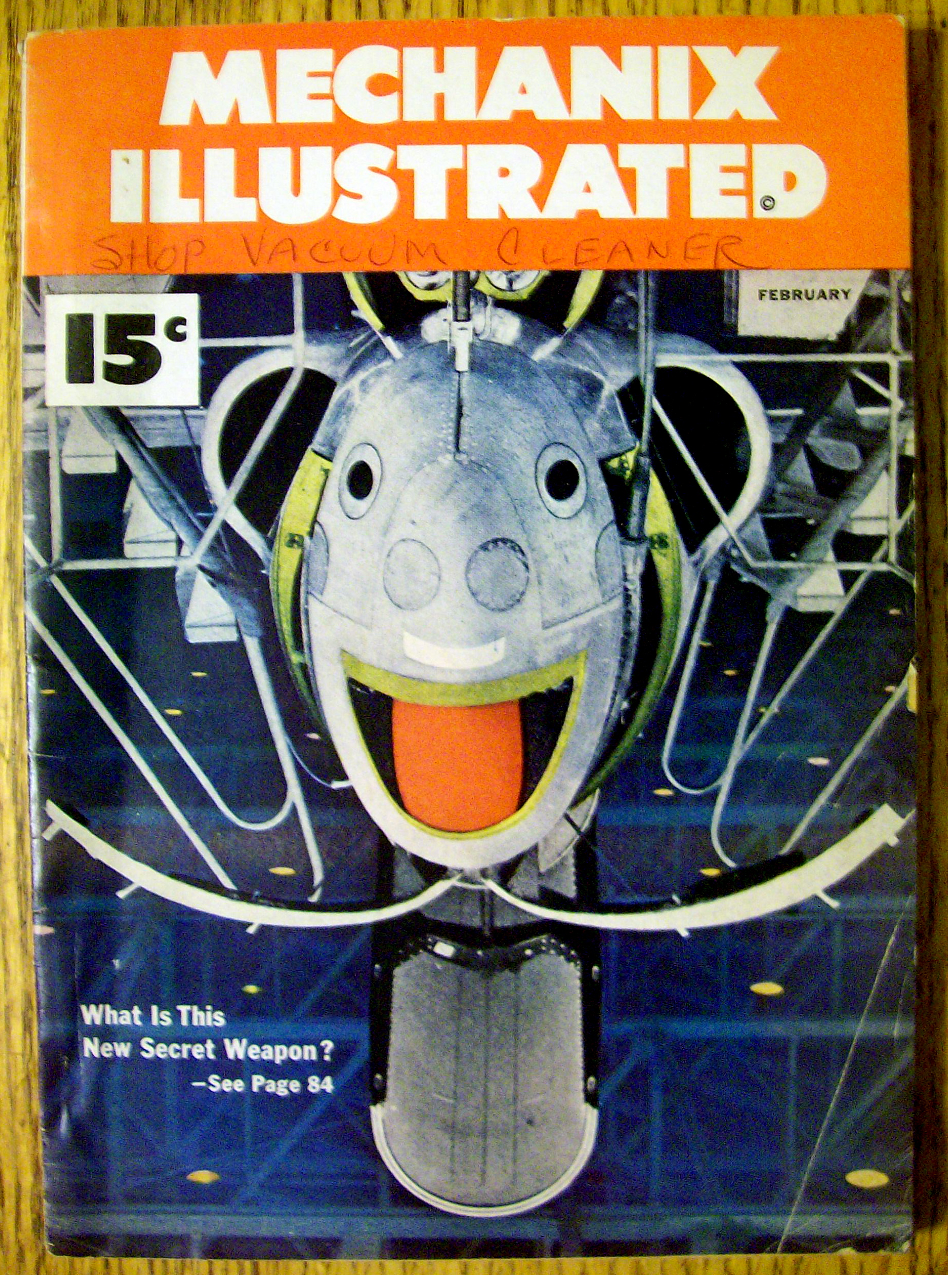 Mechanix Illustrated-February 1951-New Secret Weapon