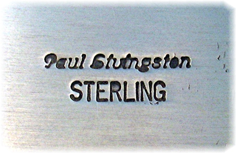 Navajo Paul Livingston Sterling Silver Sleeping Beauty