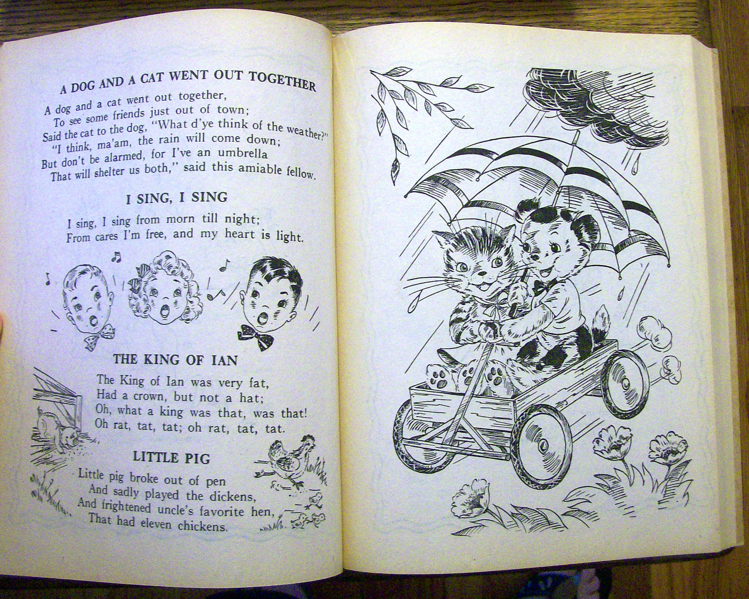 Little Bo Peep And Lambie's Book To Color 1960's