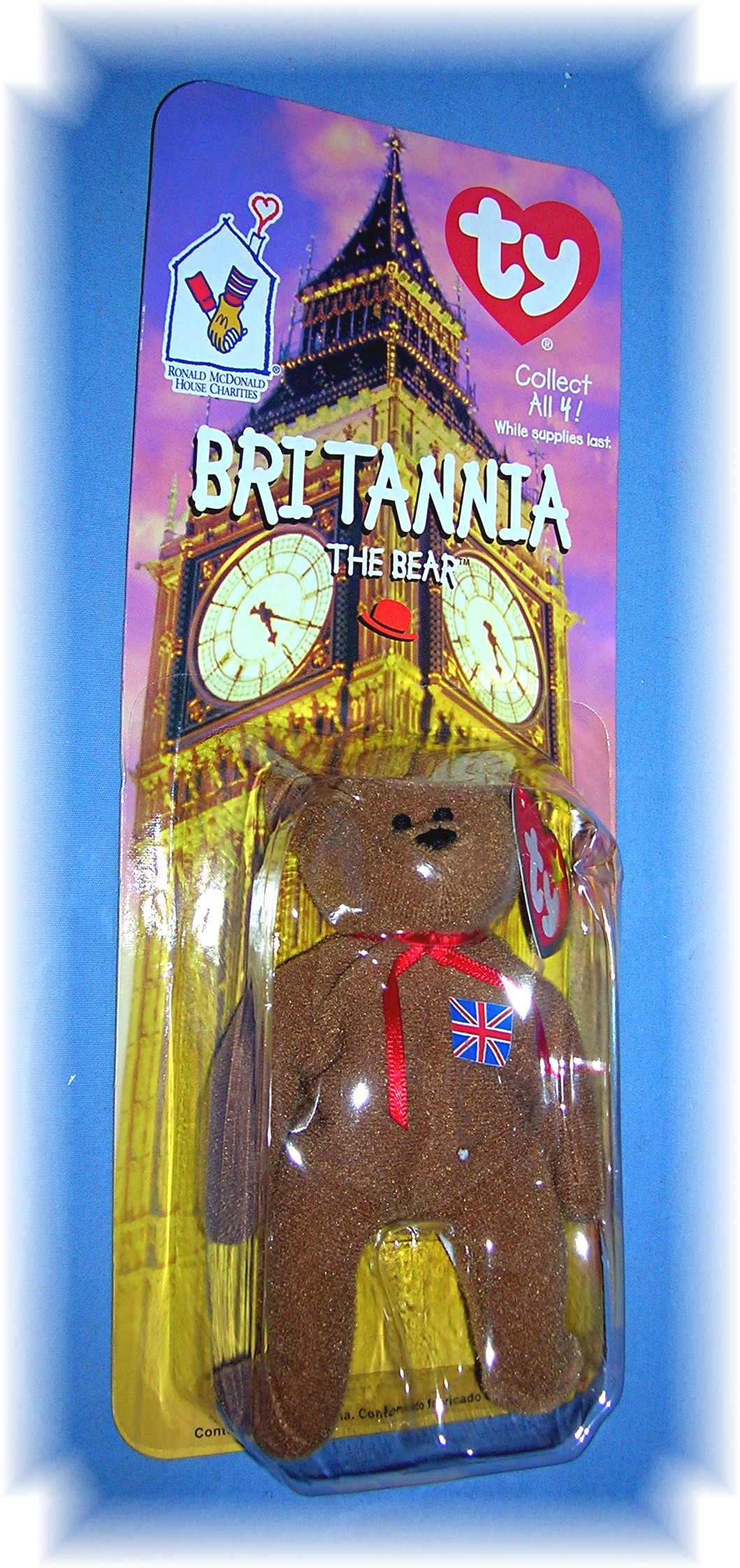 Mini TY  Britannia Beanie baby