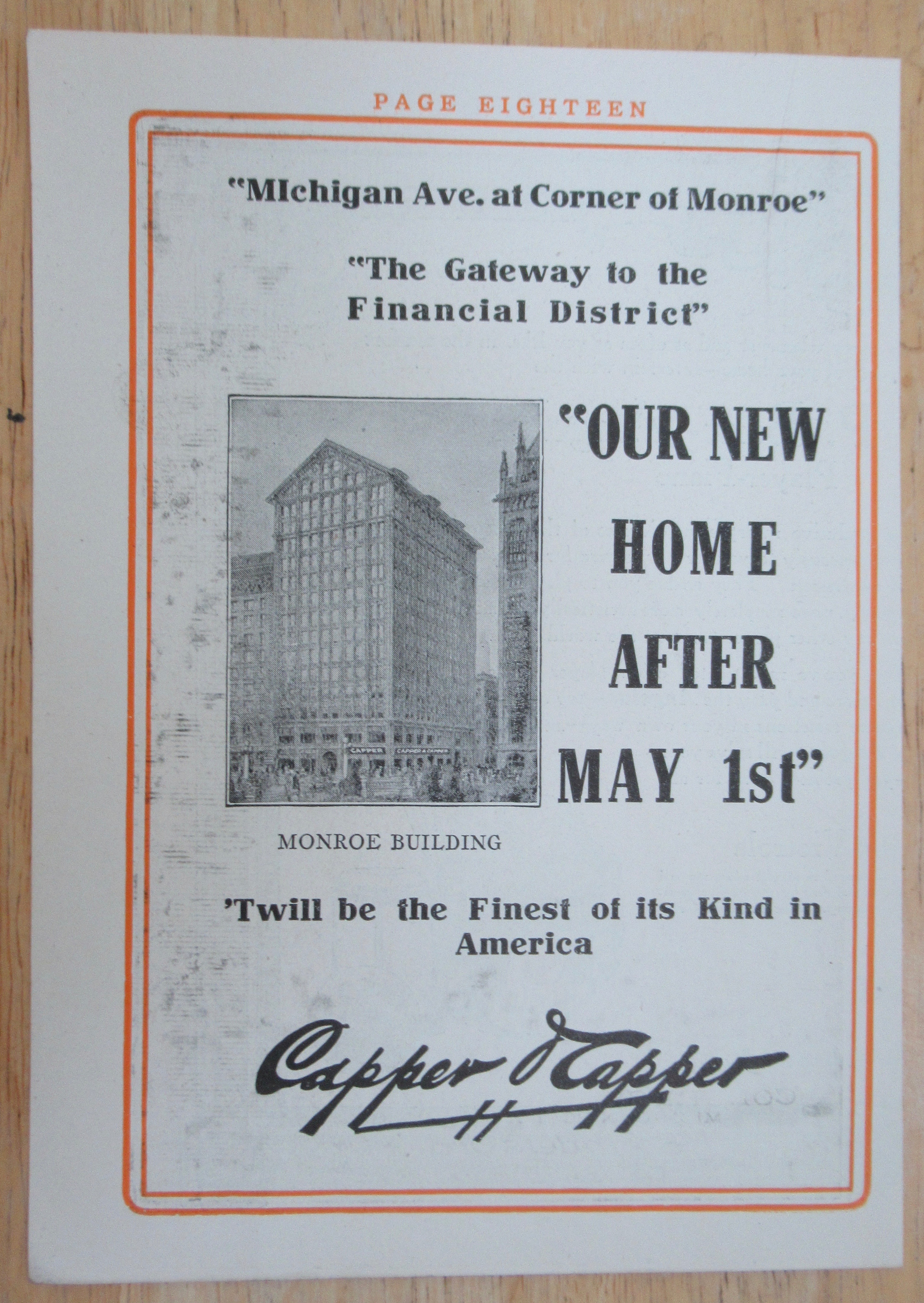 1912 Michigan Avenue At Monroe with Financial District