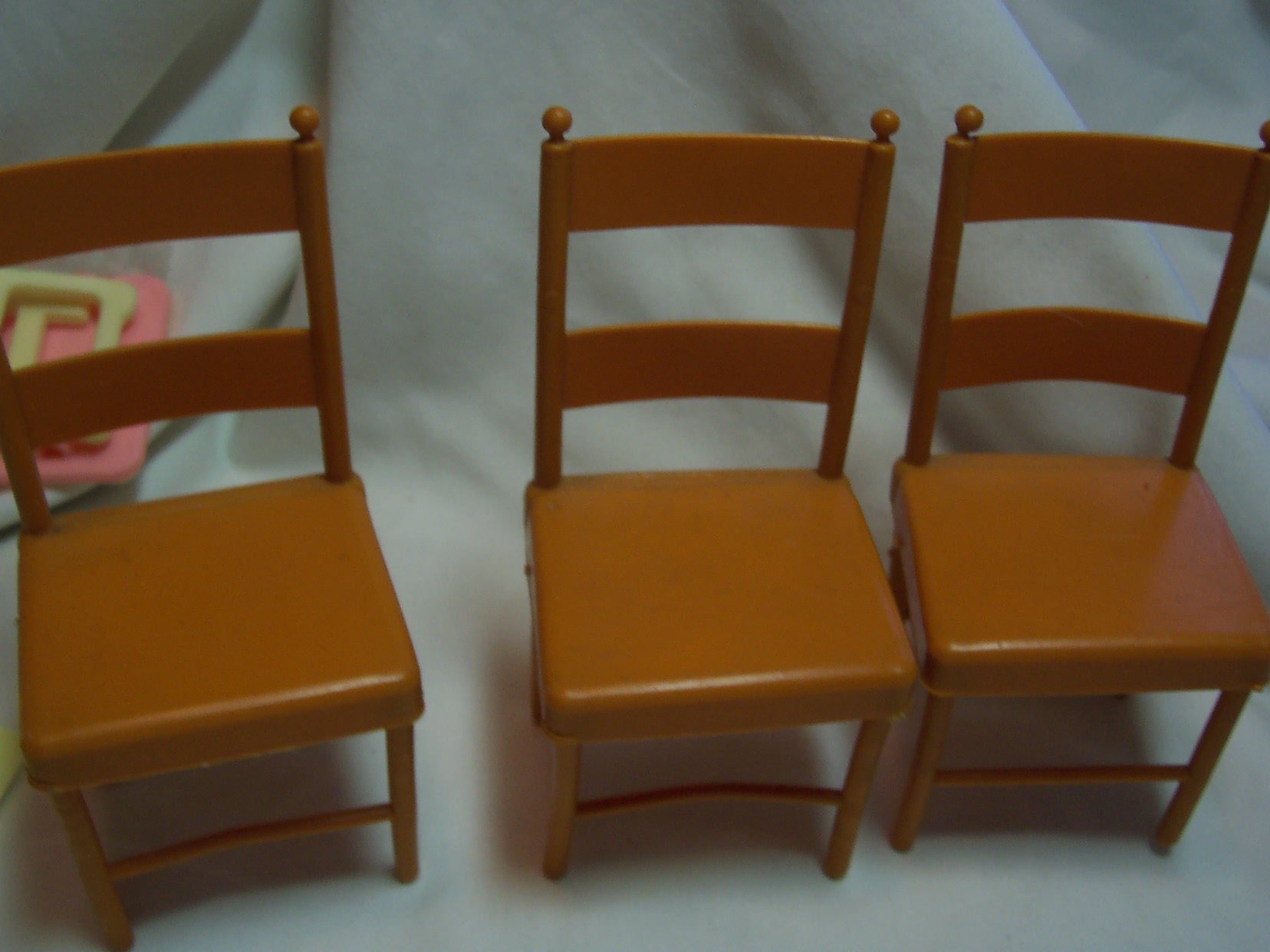 Sunshine Family Dollhouse Chairs Mattel 1973