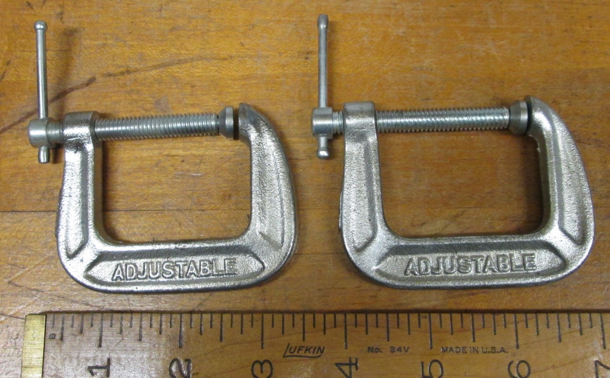C-CLAMP N0. 1415-1 1/2 Chrome Plated