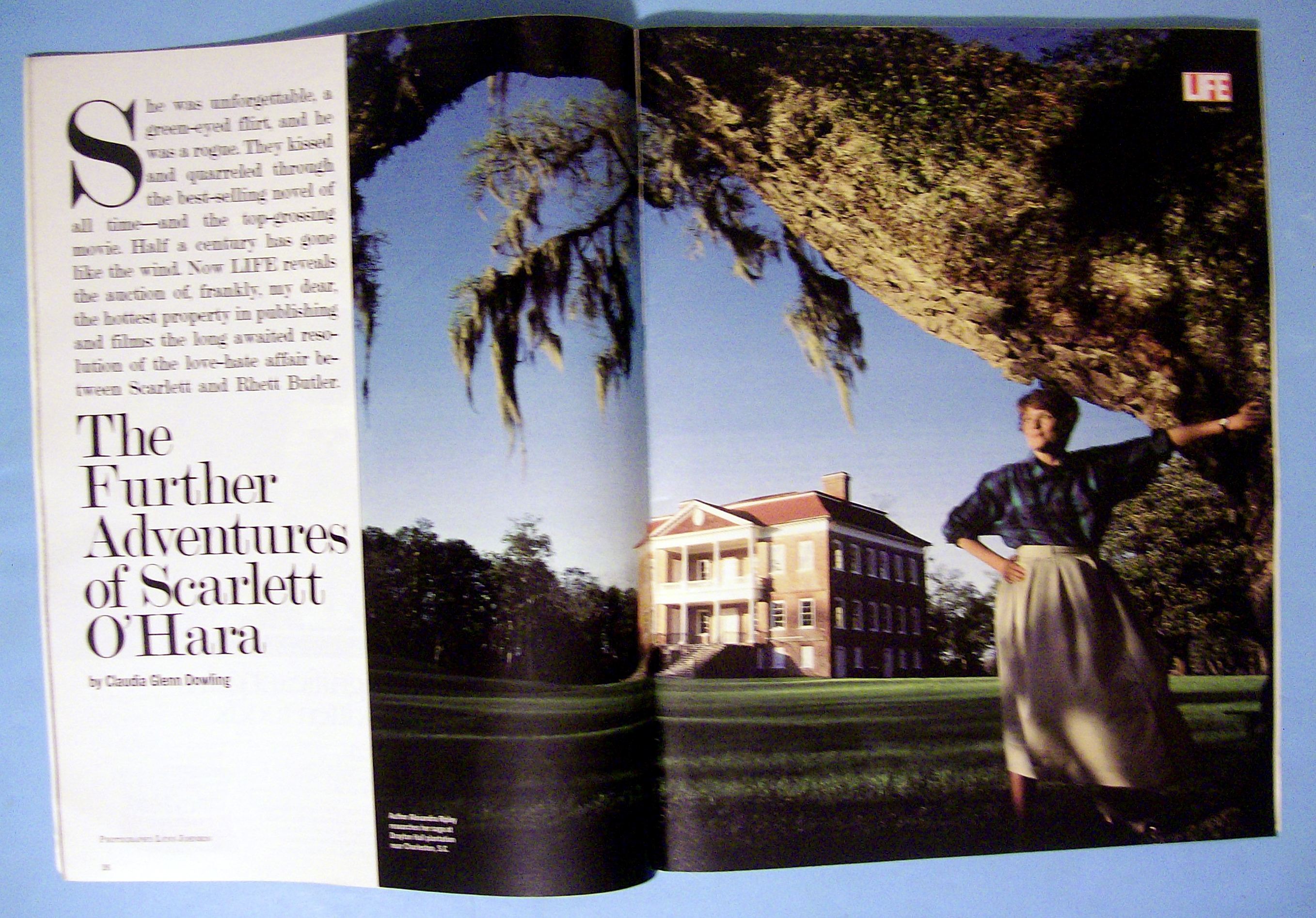 Life Magazine May 1988 Gone With The Wind Sequel