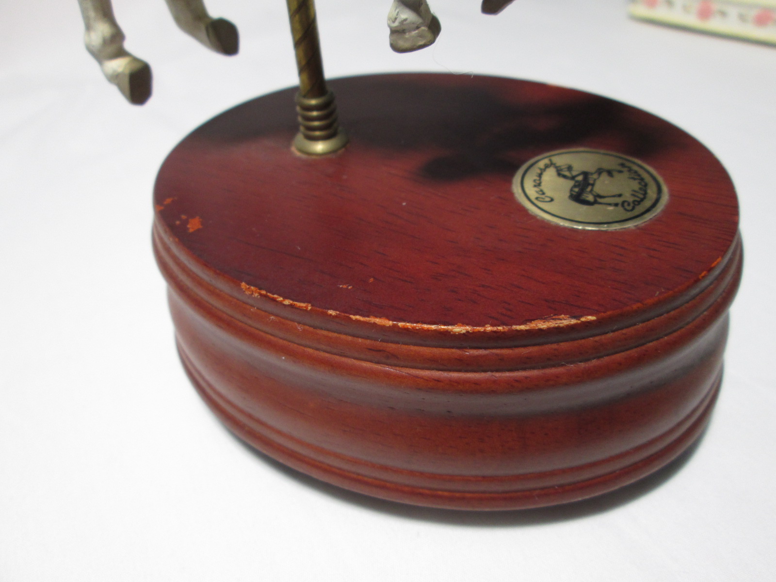 Music Box Carousel Horse