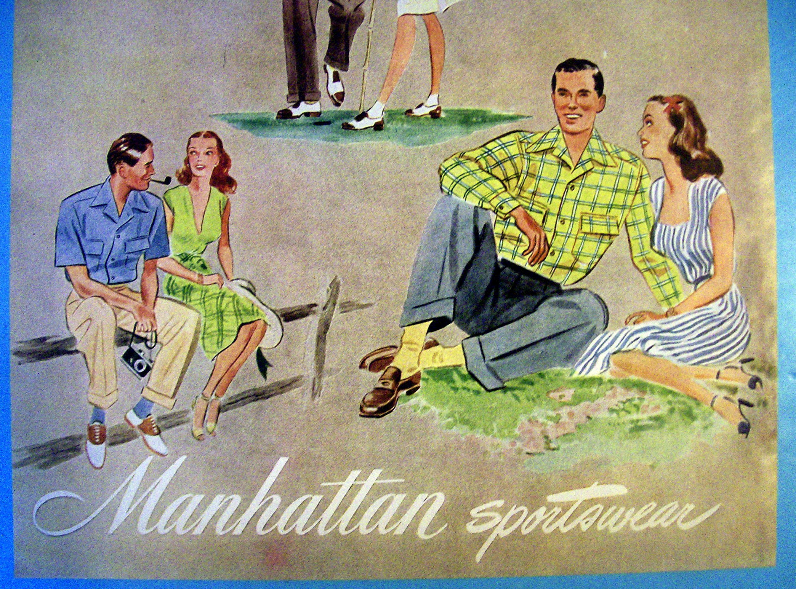1945 Manhattan Sportswear with Four Couples