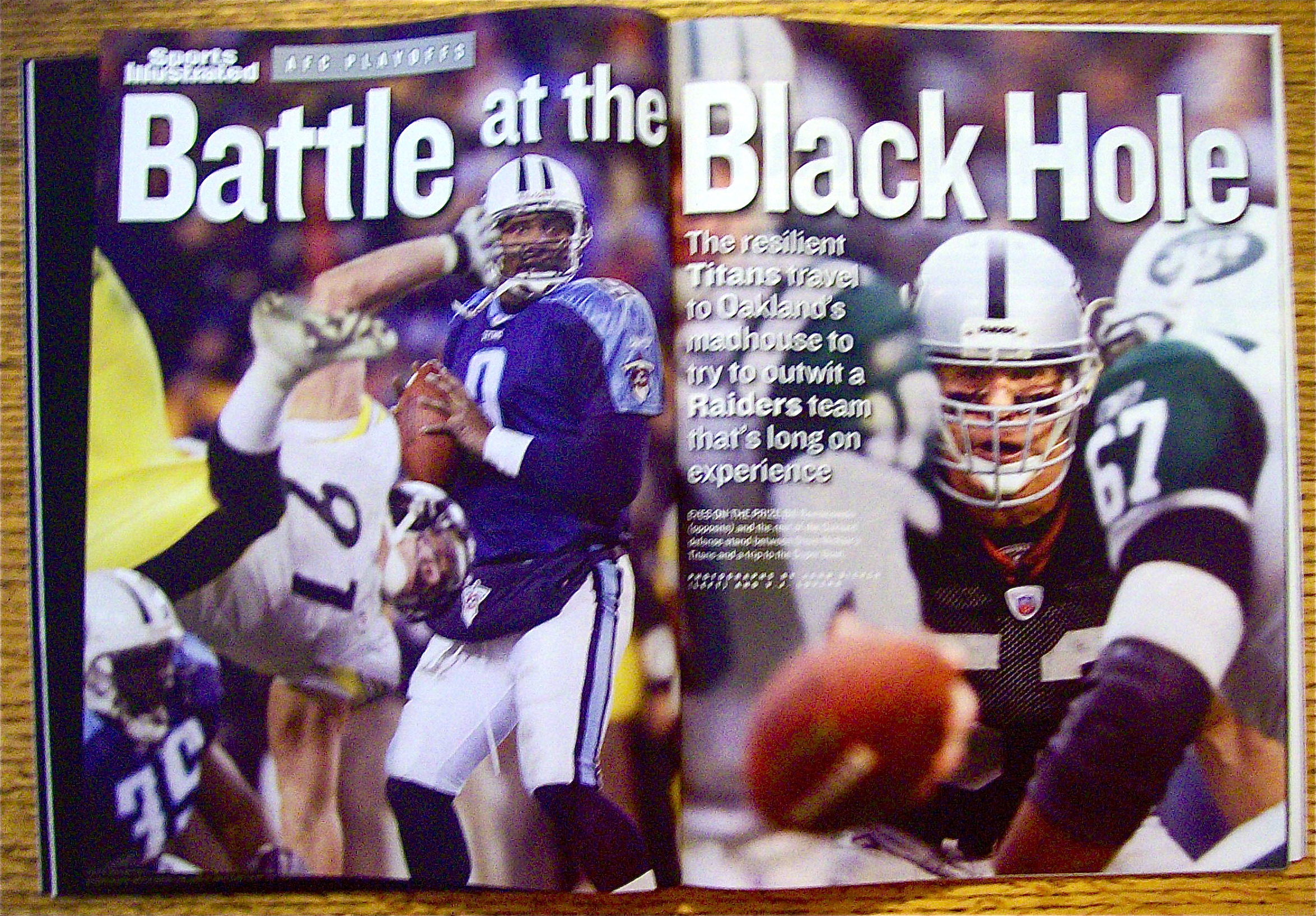 Sport Illustrated Magazine January 20, 2003 Crunch Time