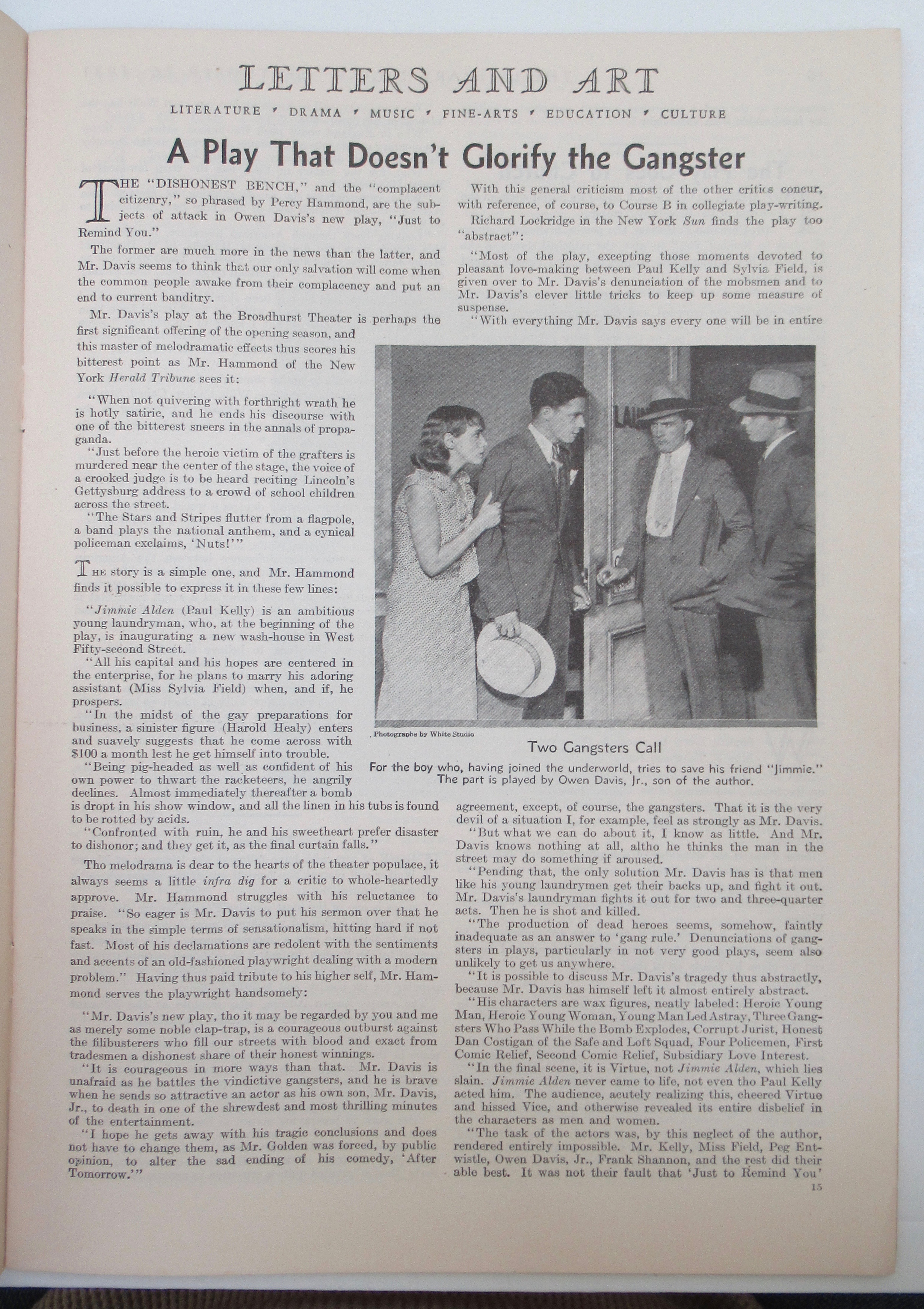 Literary Digest Magazine September 26, 1931