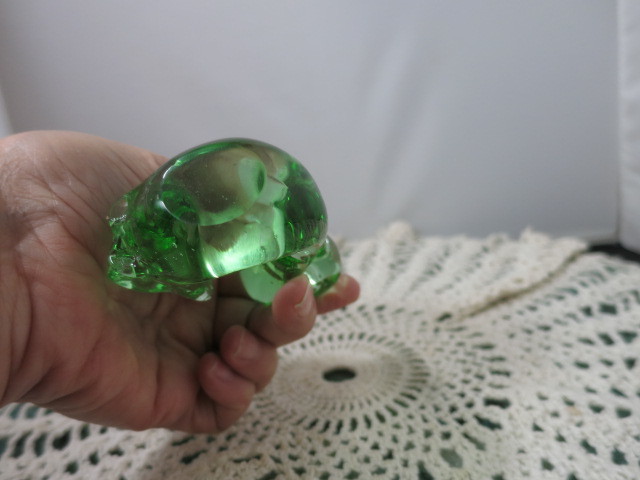 Vintage Art Glass Squirrel Paperweight