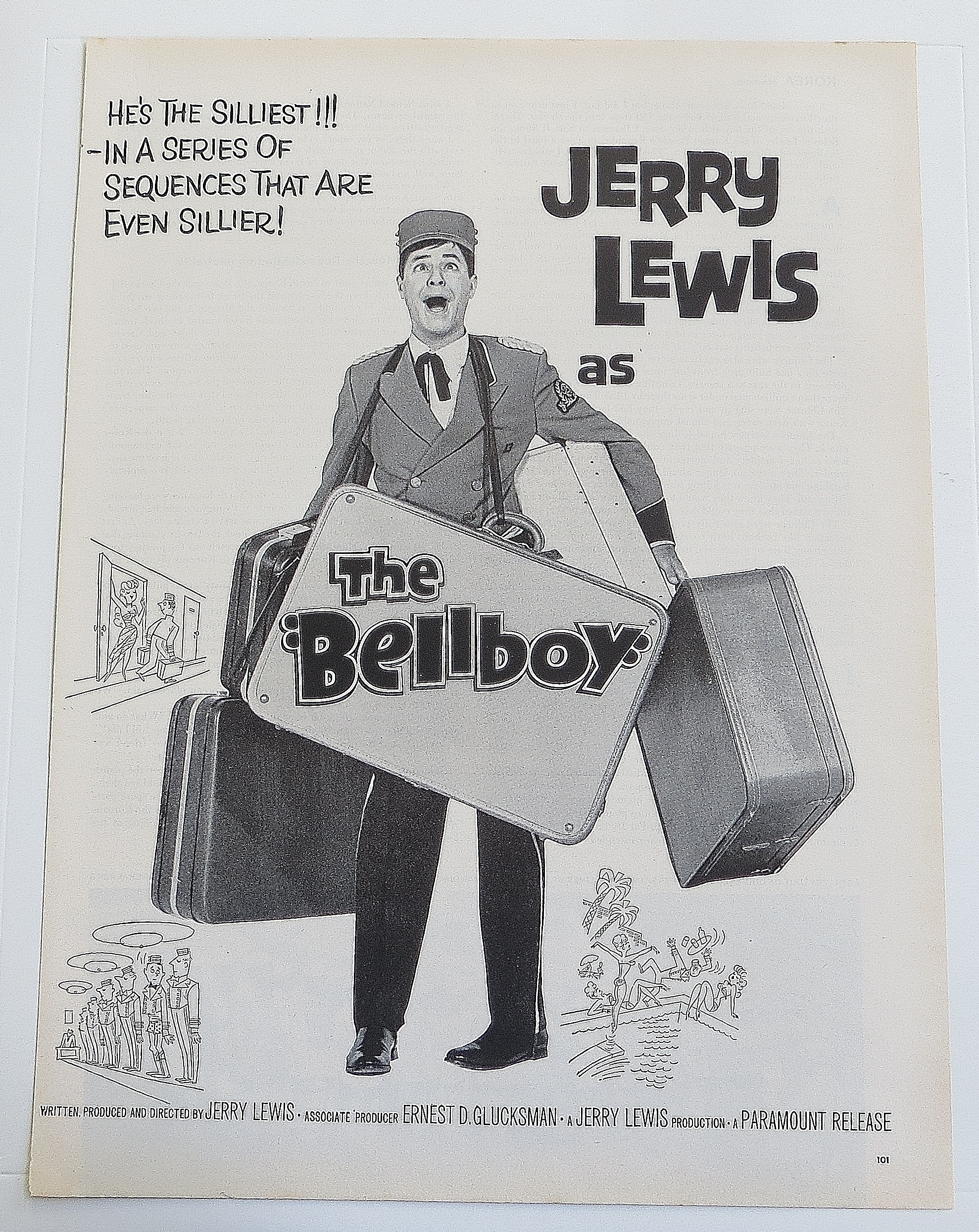 1960 The Bellboy with Jerry Lewis