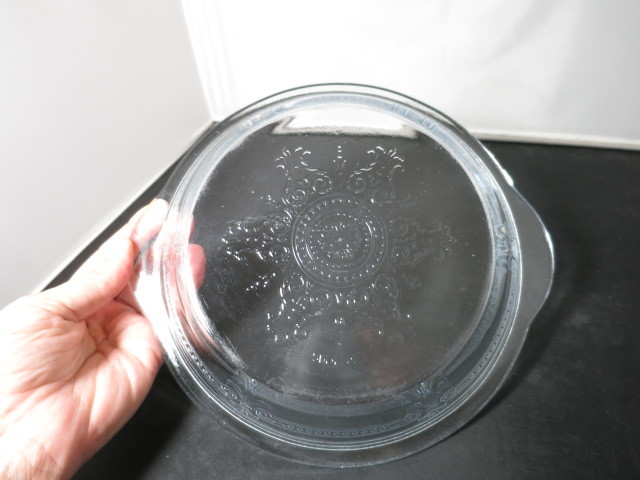 Fire King Sapphire Blue Philbe Casserole Lid 1941-1956