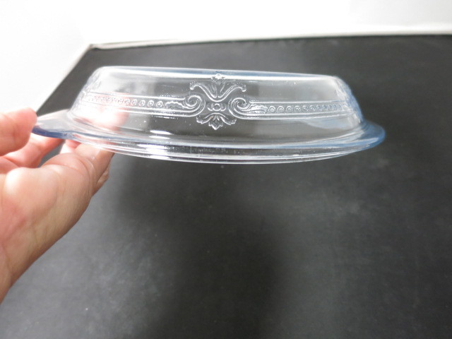 Fire King Sapphire Blue Philbe Casserole Lid 1941-1956