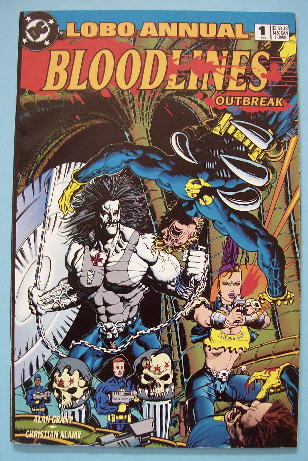 Lobo Annual Bloodlines Outbreak Comics - 1993