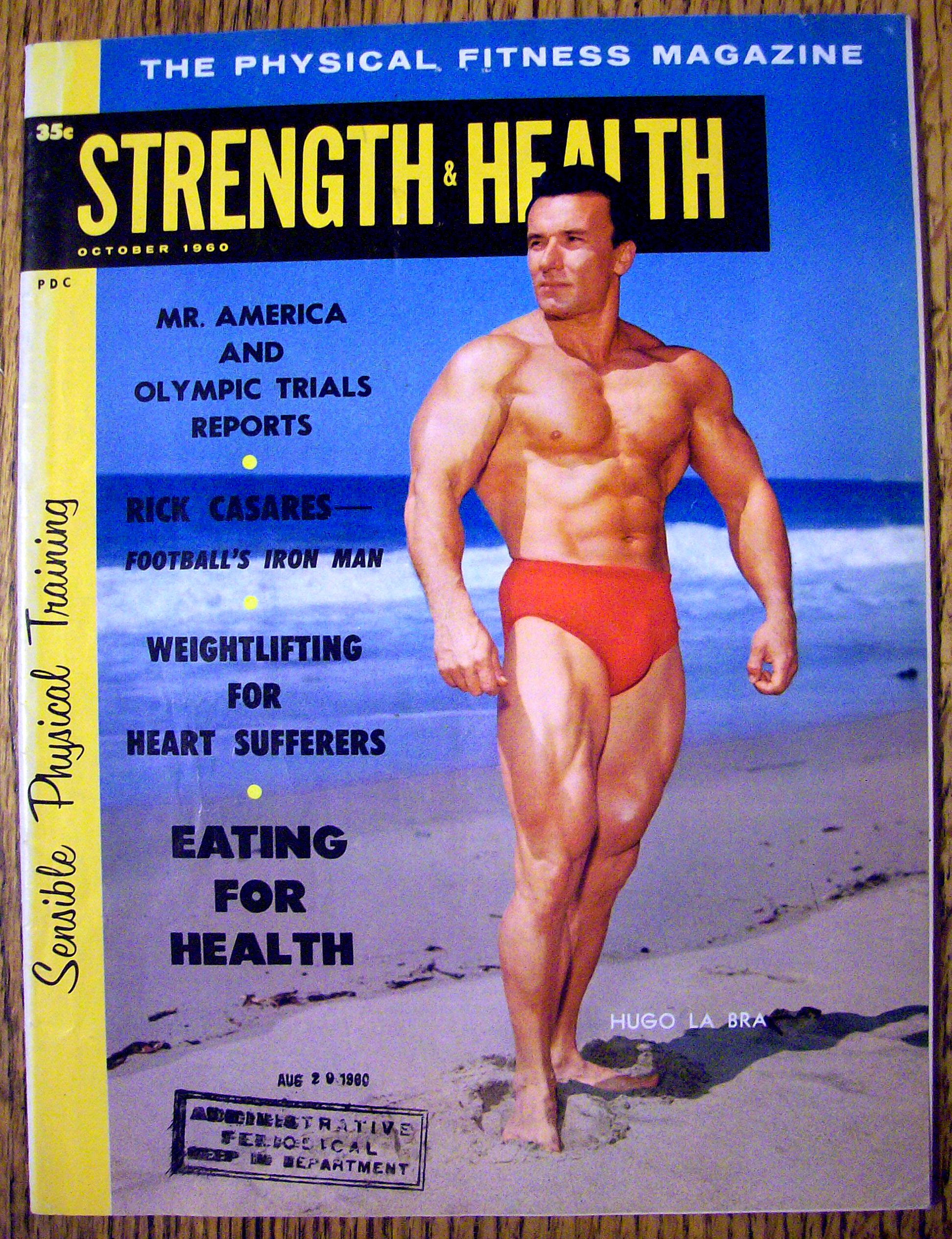 Strength & Health Magazine-October 1960-Hugo La Bra