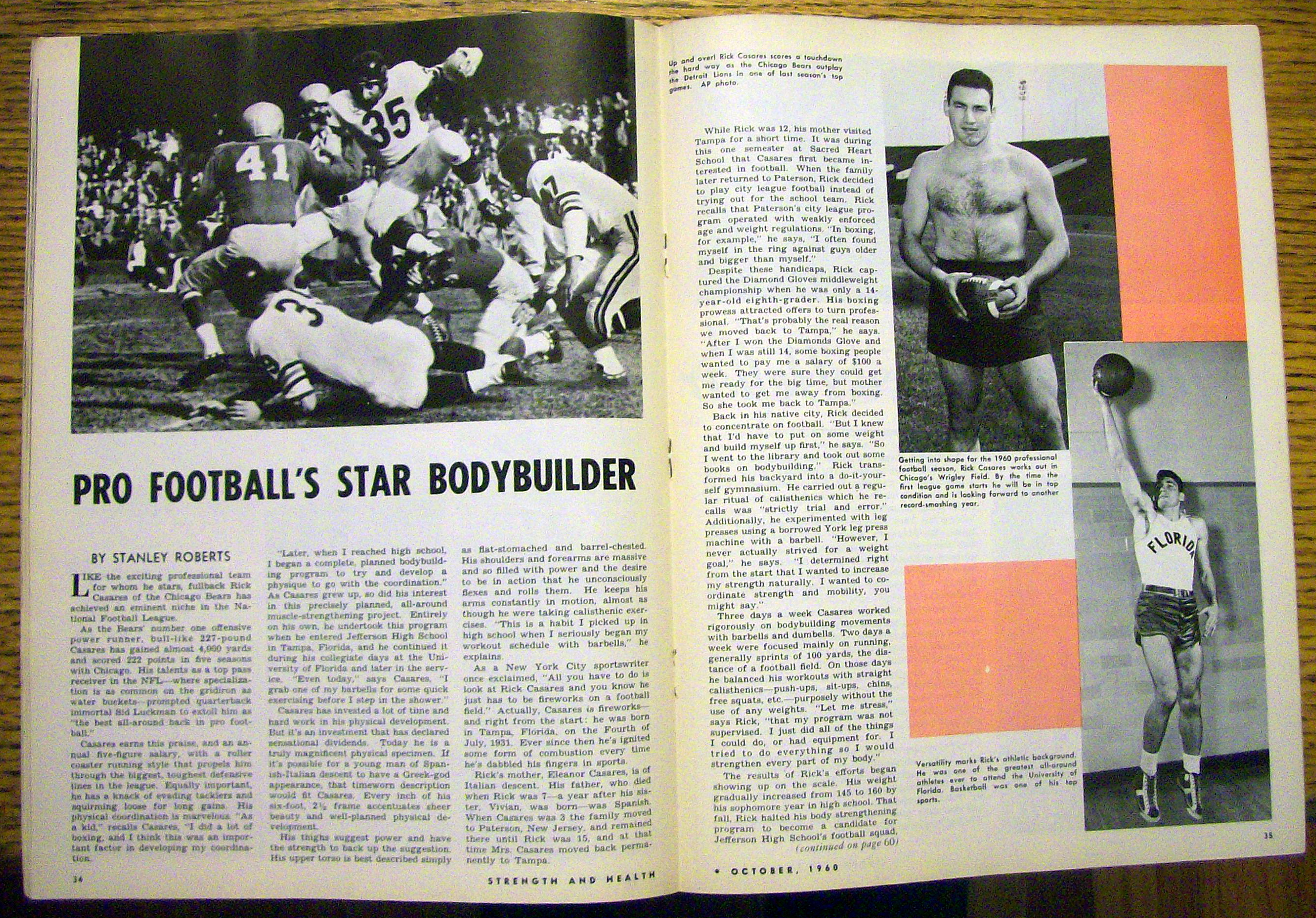 Strength & Health Magazine-October 1960-Hugo La Bra