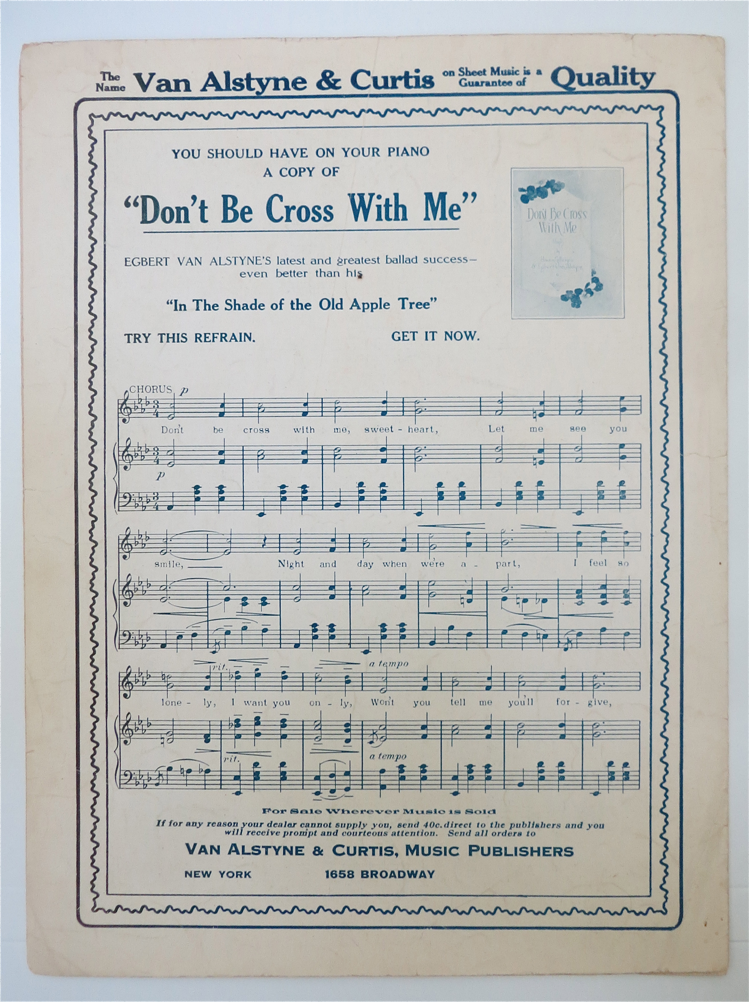 1920 Some Little Bird By Gillespie, McPhail & Alstyne