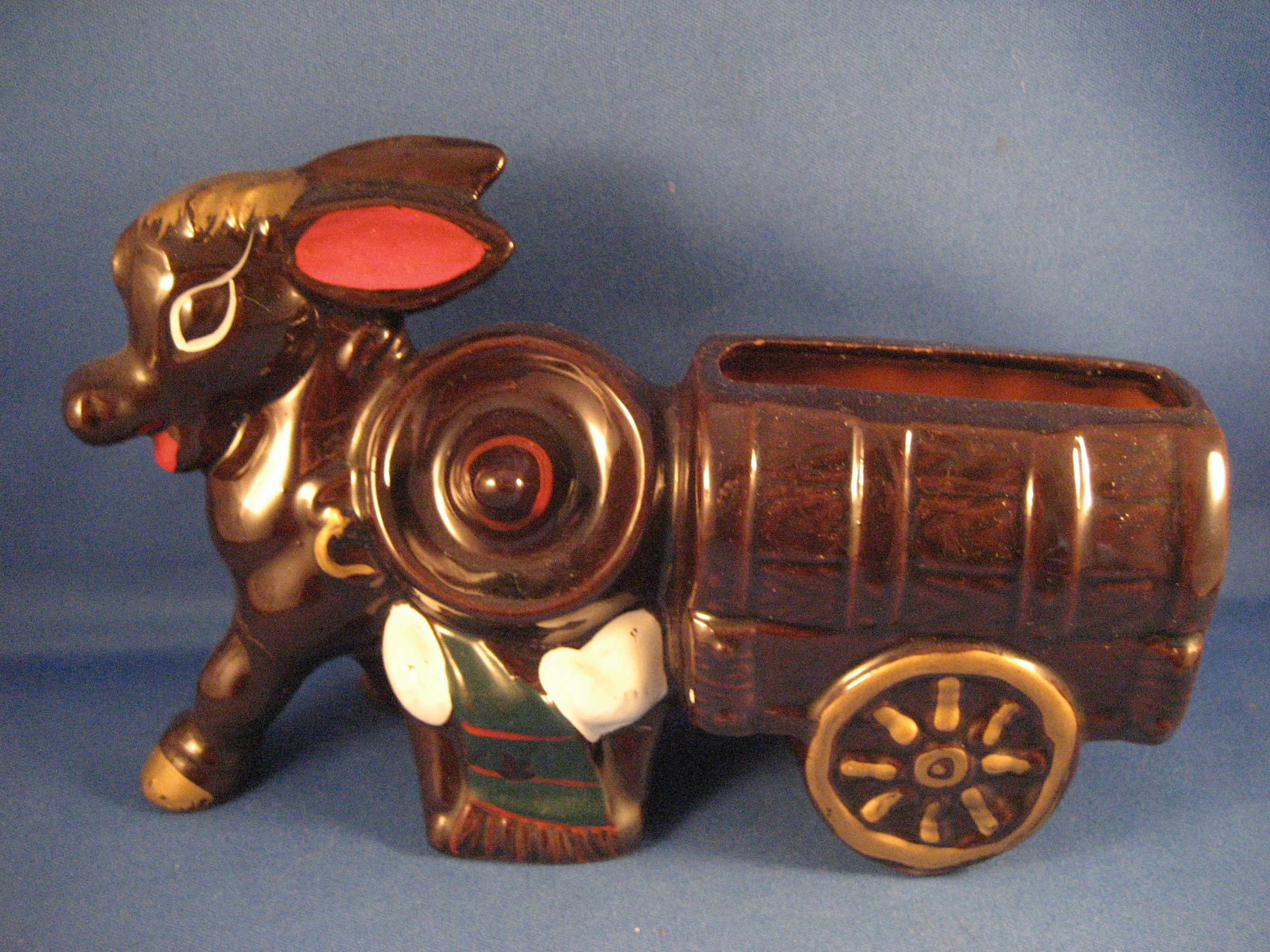 Ceramic Donkey Planter