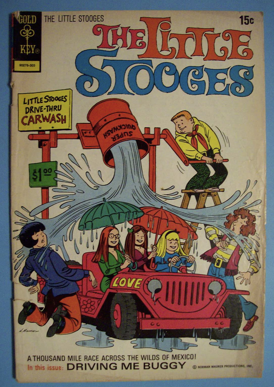 The Three Stooges Comics - 1972 - Driving Me Buggy