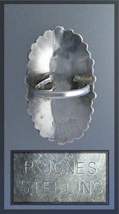 Paul Jones Kingman Turquoise Sterling Silver Ring