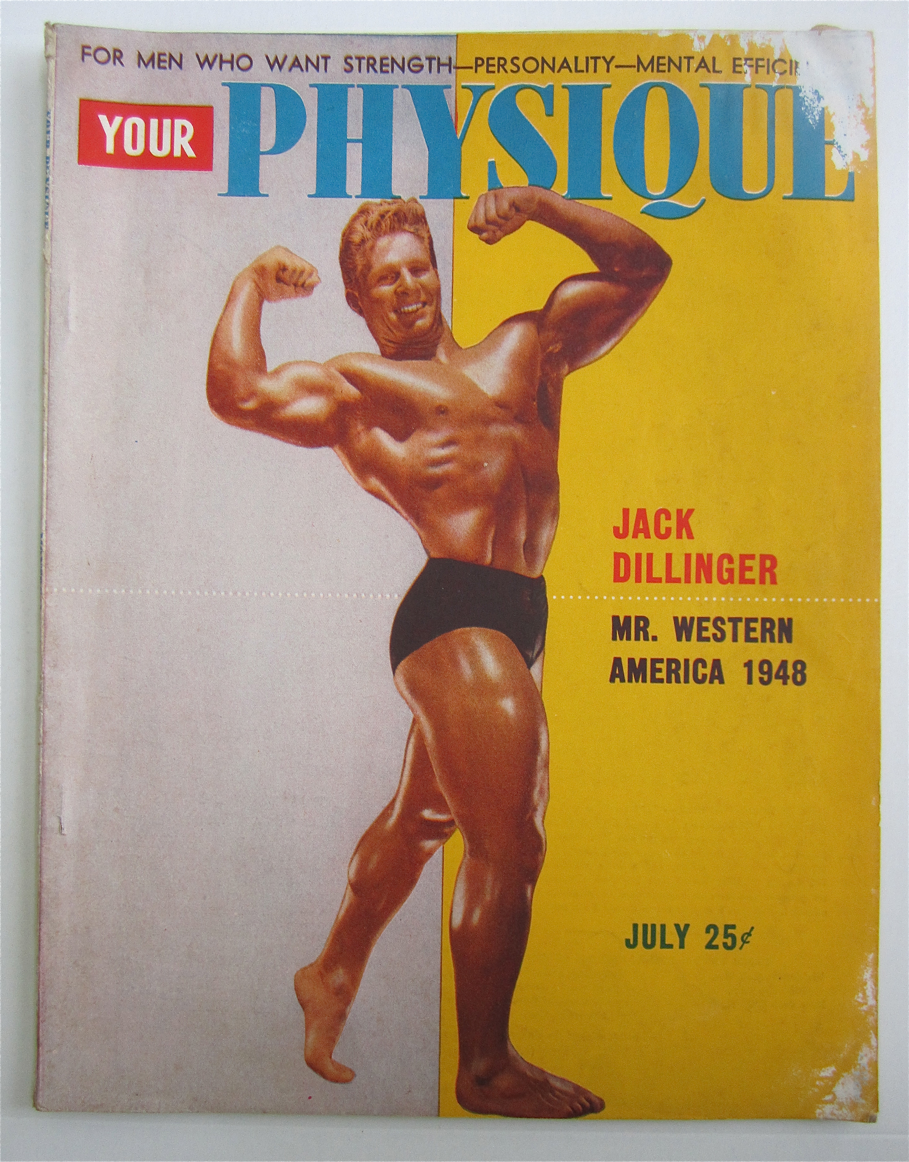 Your Physique Magazine July 1948 Jack Dillinger