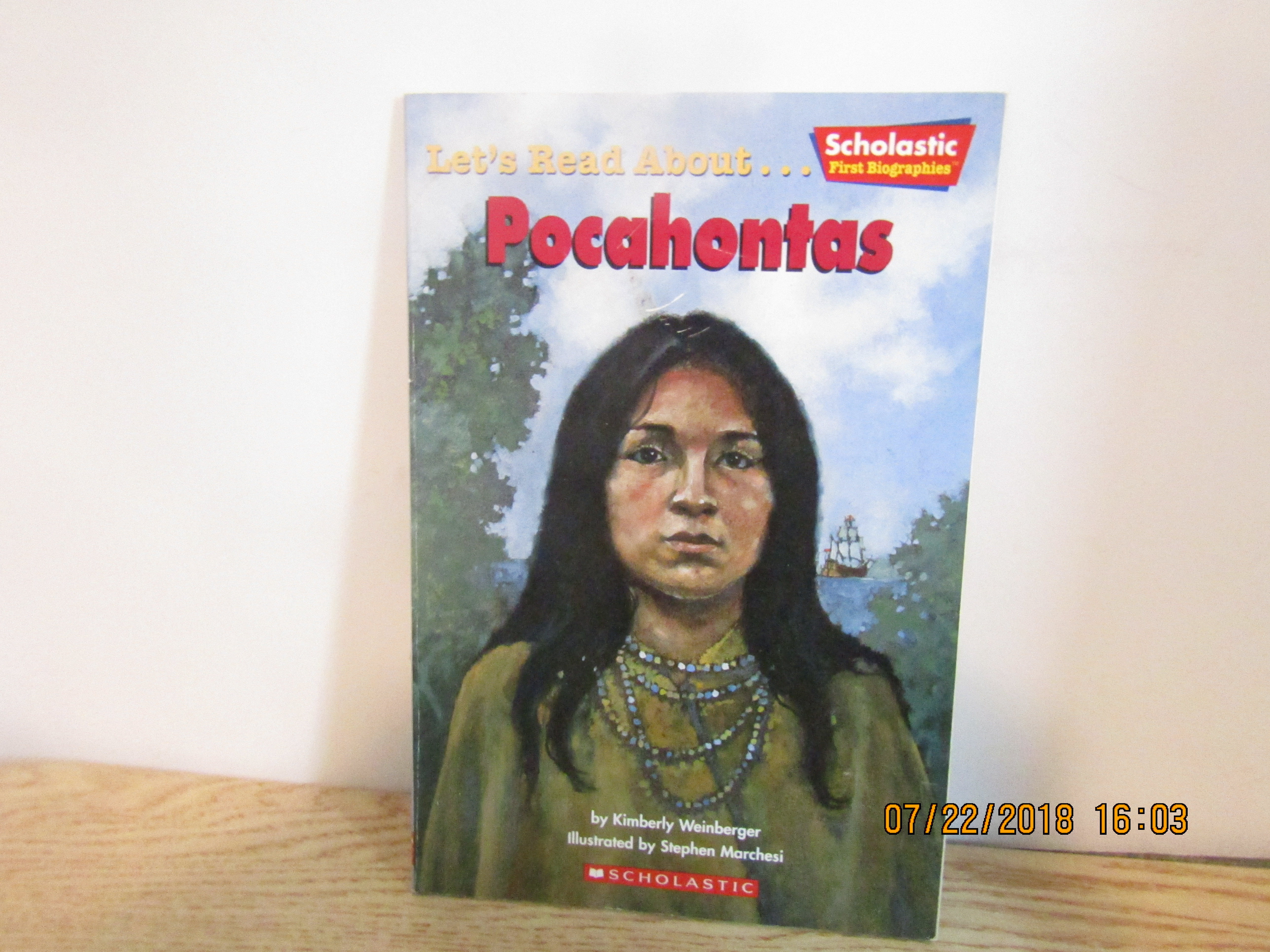 Scholastic Young Readers Book Pocahontas