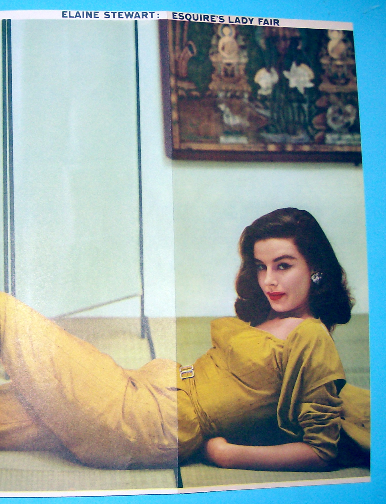 Esquire (Lady Fair) Pin Up Girl 1954 (Elaine Stewart)