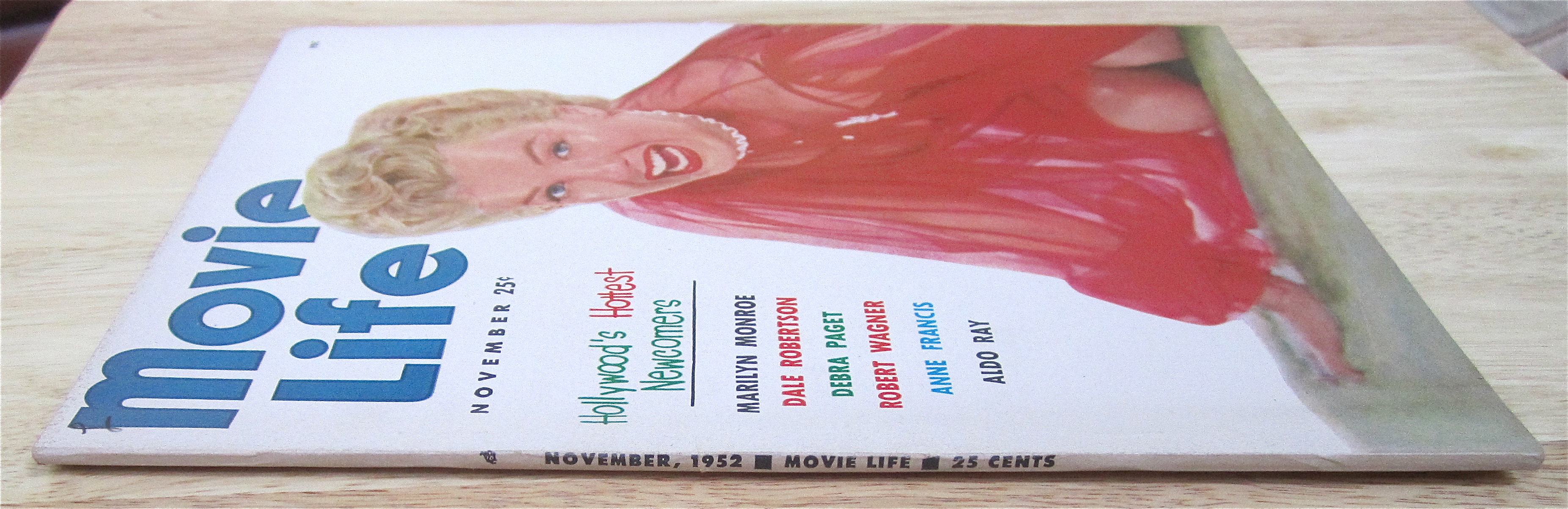 Movie Life Magazine November 1952 Marilyn Monroe