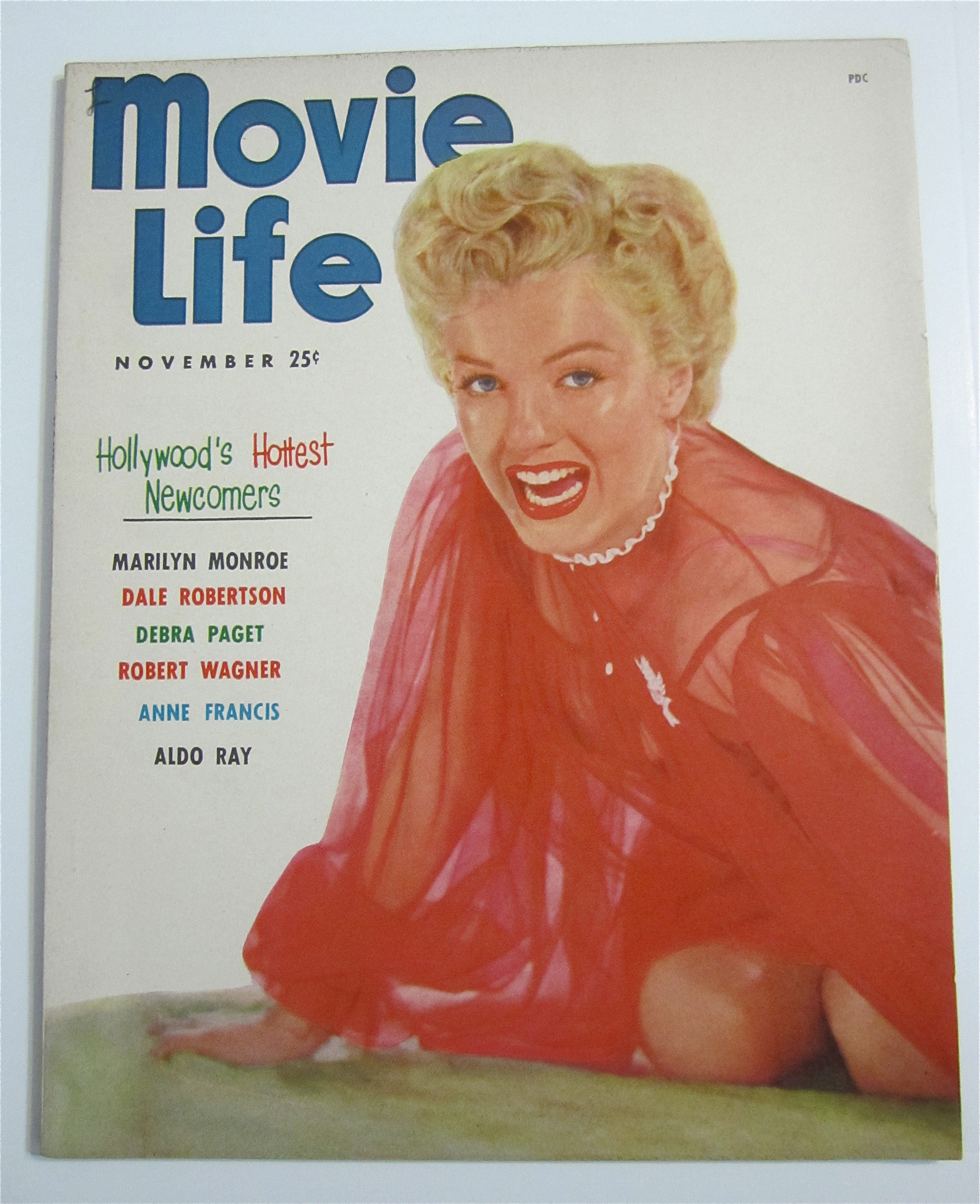 Movie Life Magazine November 1952 Marilyn Monroe