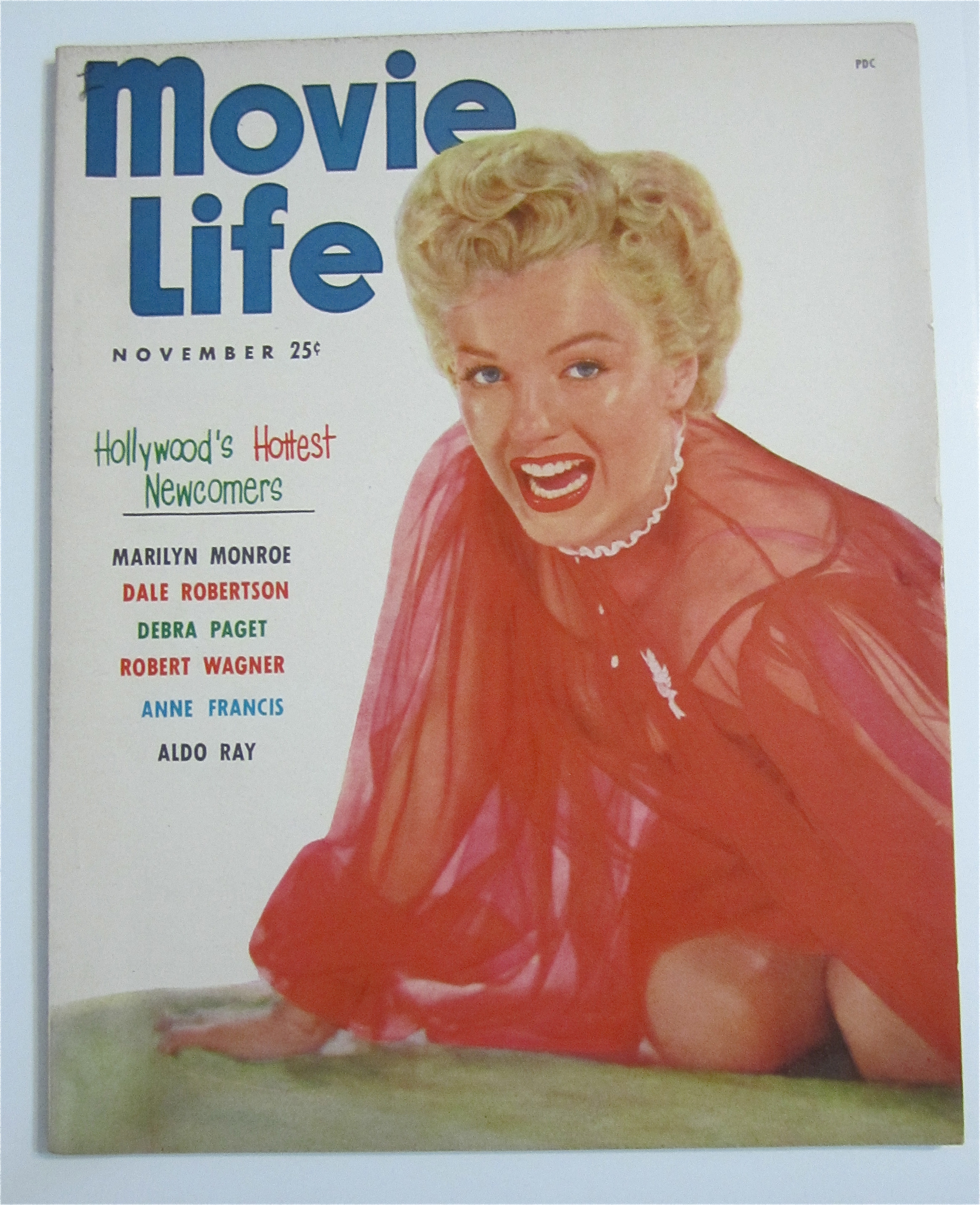 Movie Life Magazine November 1952 Marilyn Monroe